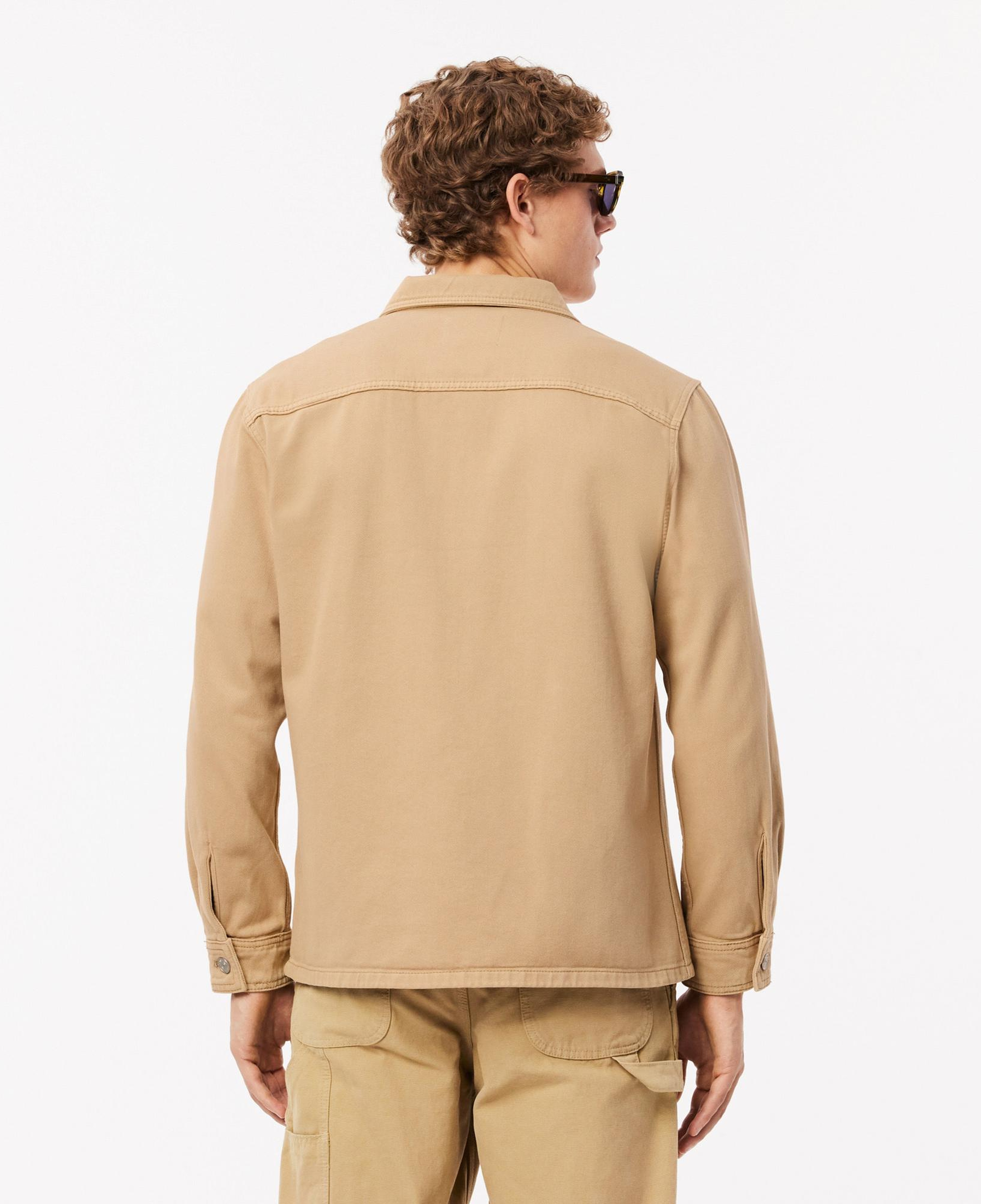 Lacoste Erkek Oversize Fit Kahverengi Gömlek