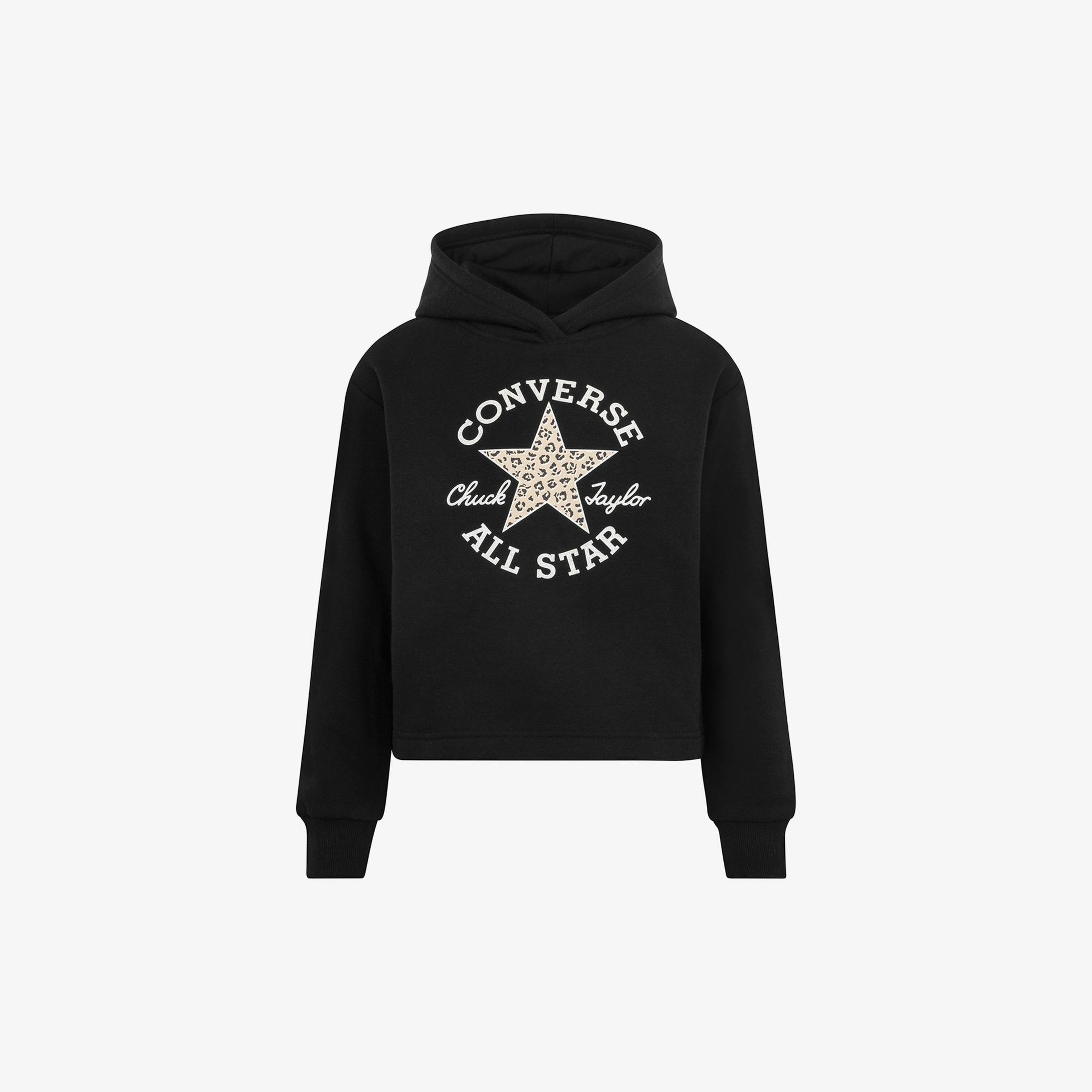 Converse Çocuk Siyah Hoodie
