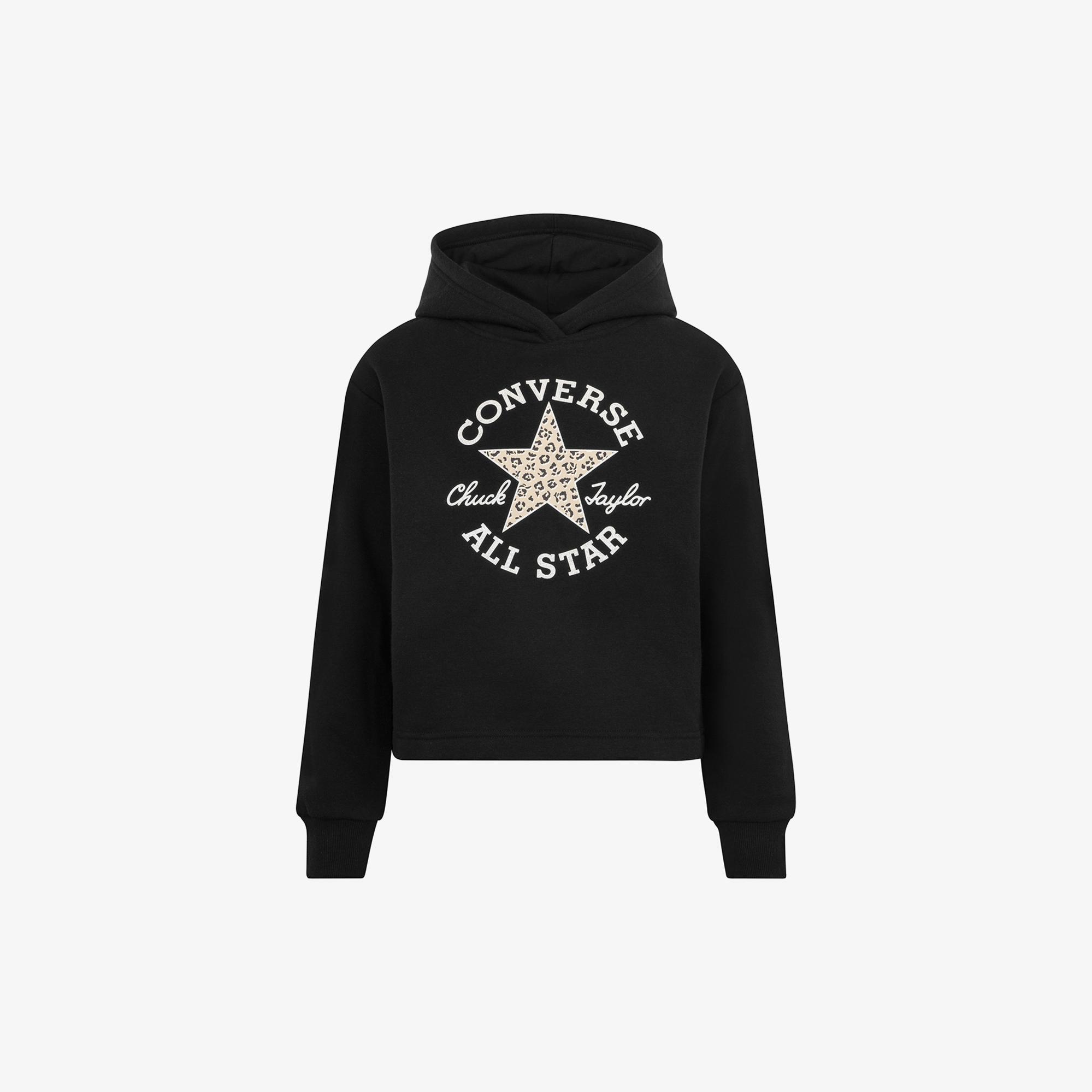 Converse Çocuk Siyah Hoodie