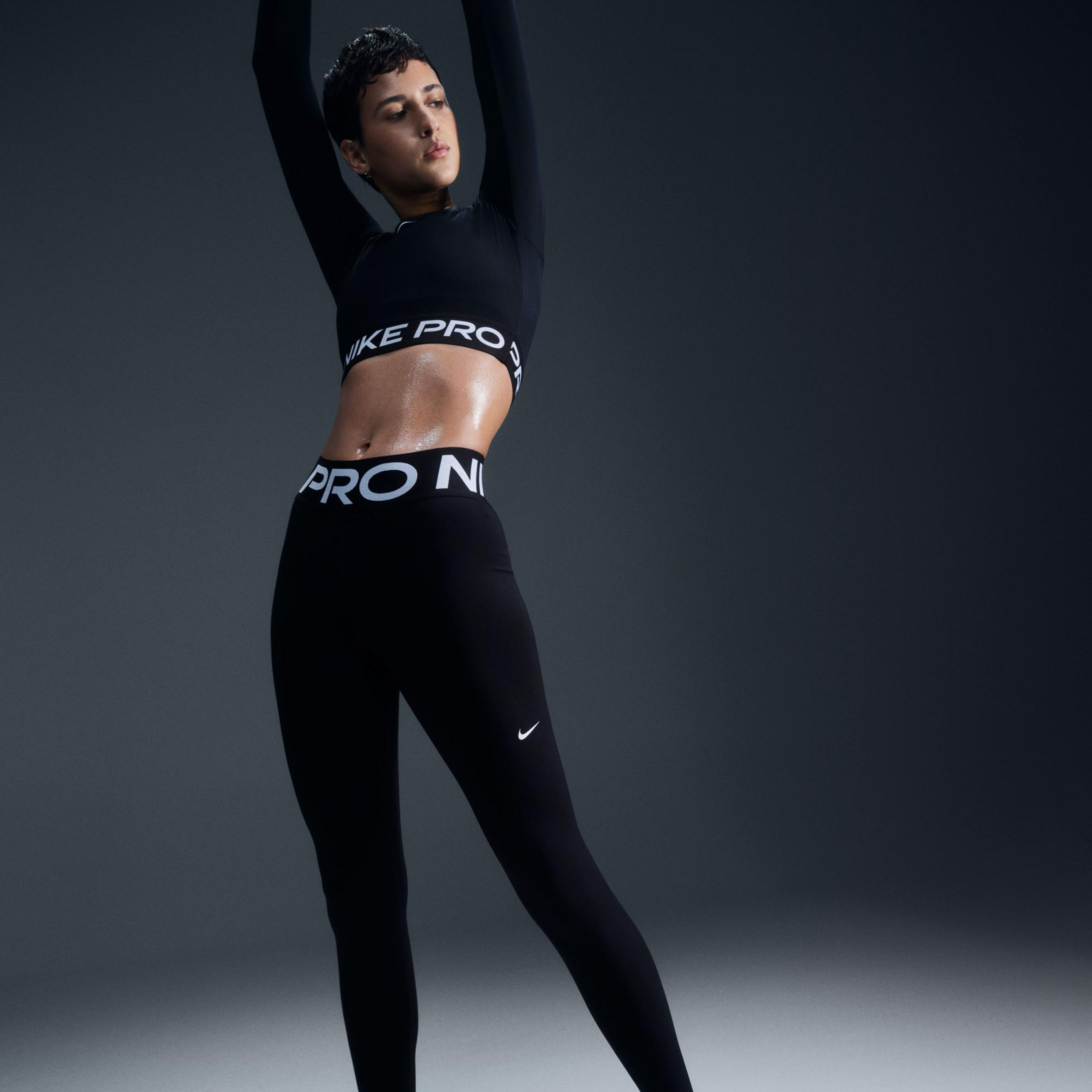 Nike Pro Sculpt Dri-Fit Kadın Siyah Tayt