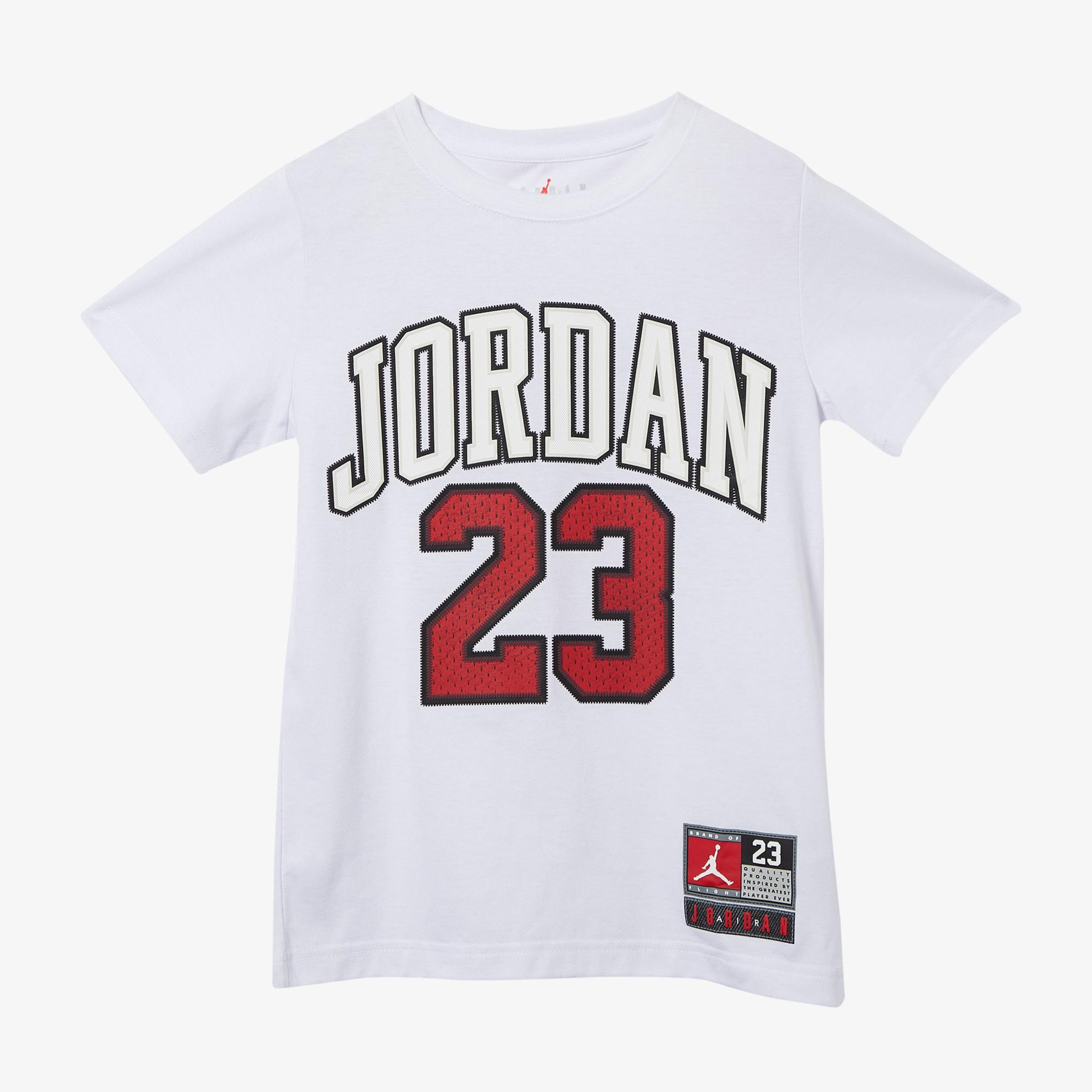 Jordan Practice Flight Çocuk Beyaz T-Shirt