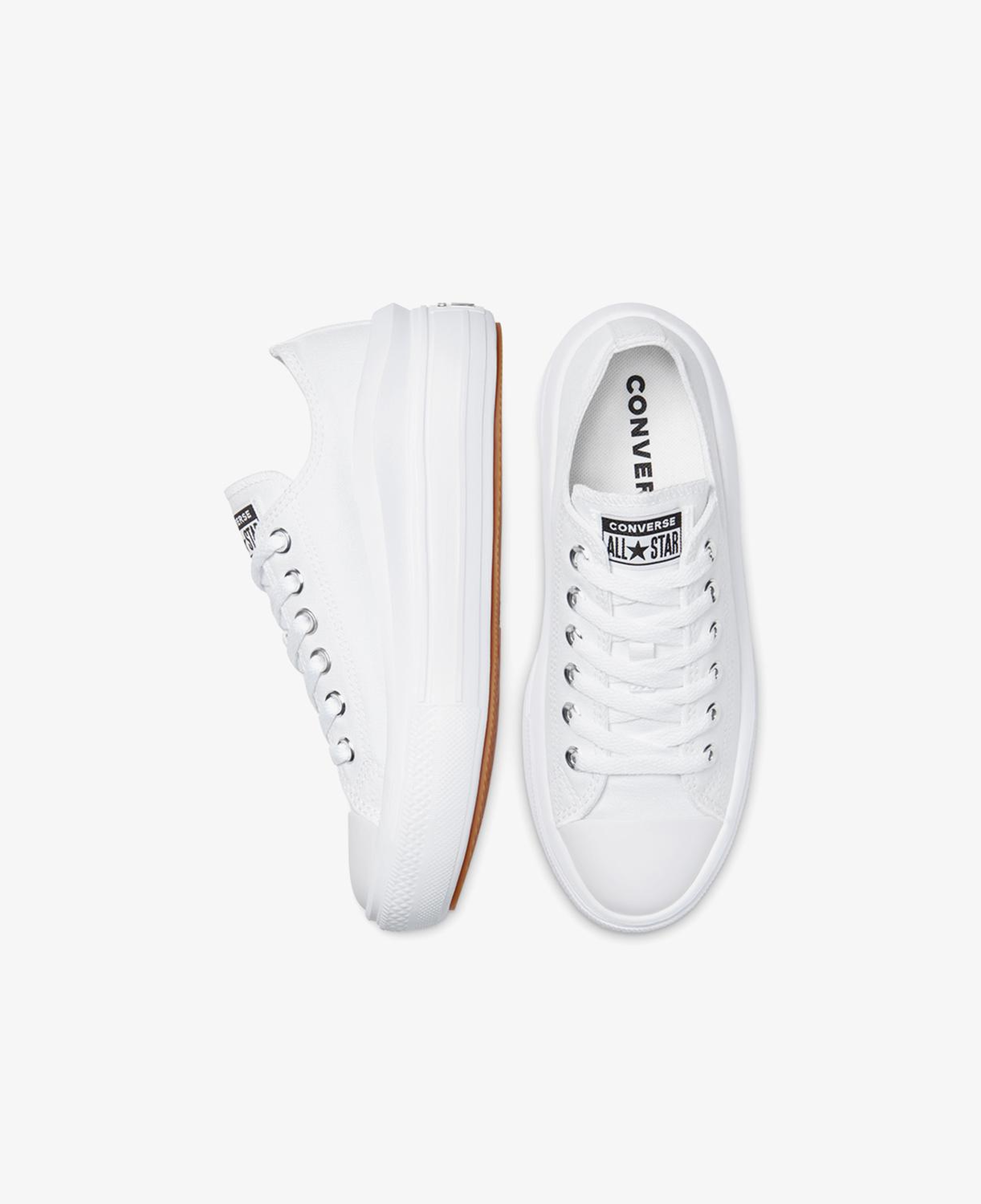 Converse Chuck Taylor All Star Move Low Platform Unisex Beyaz Sneaker