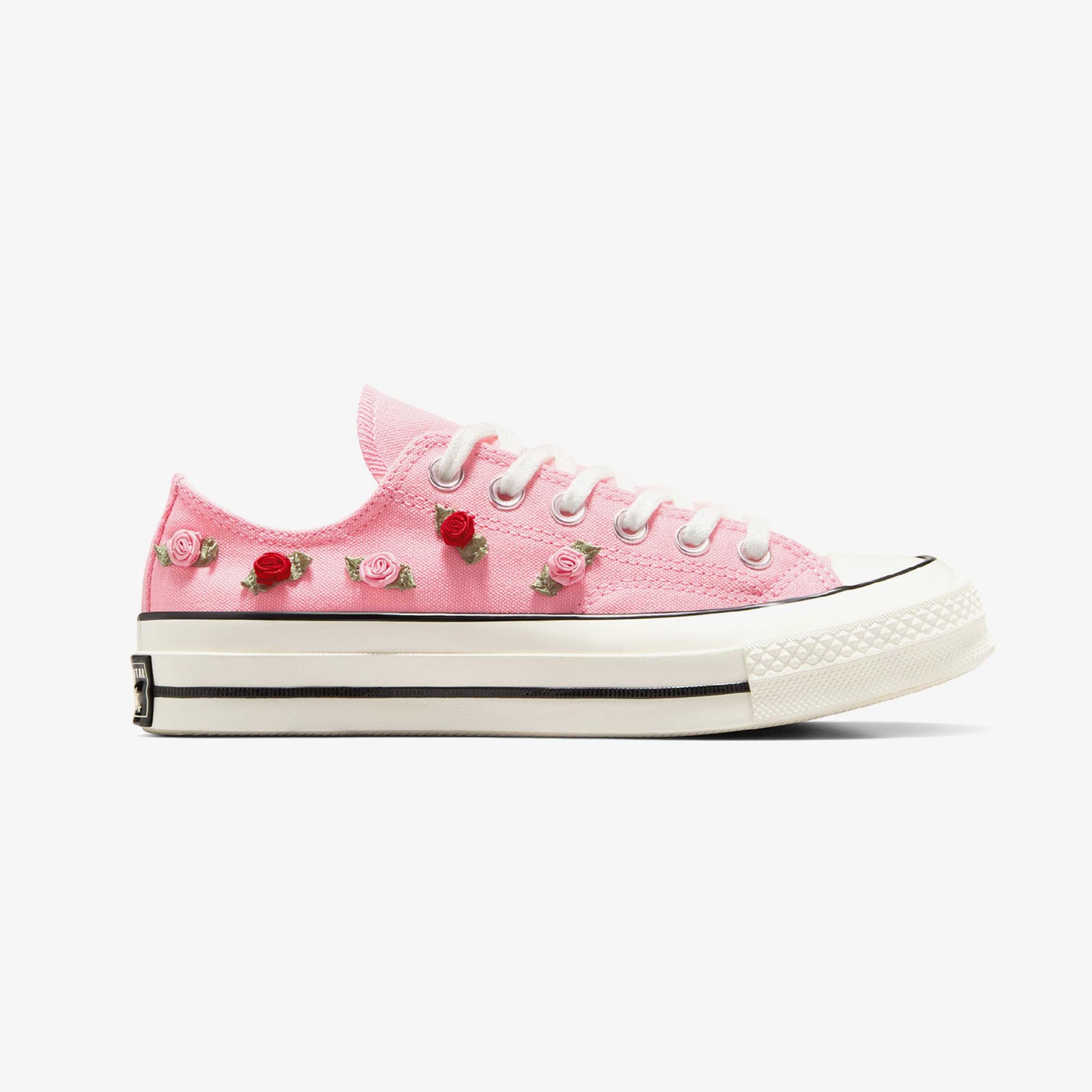 Converse Chuck 70 Roses Unisex Pembe Sneaker