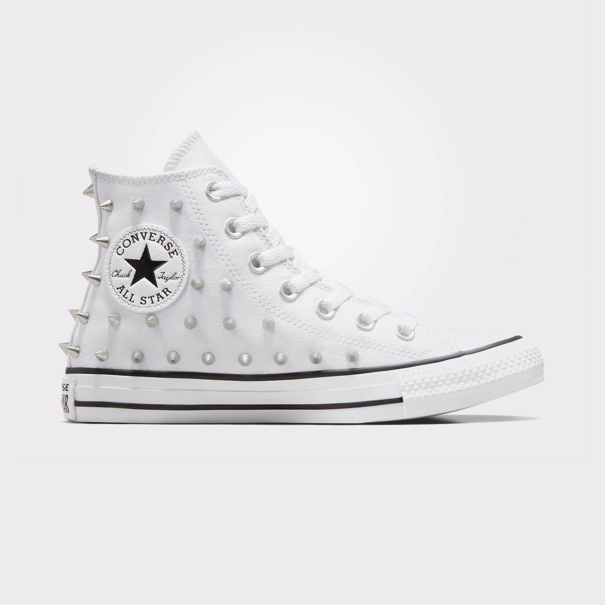 Converse Chuck Taylor All Star Studded Unisex Beyaz Sneaker