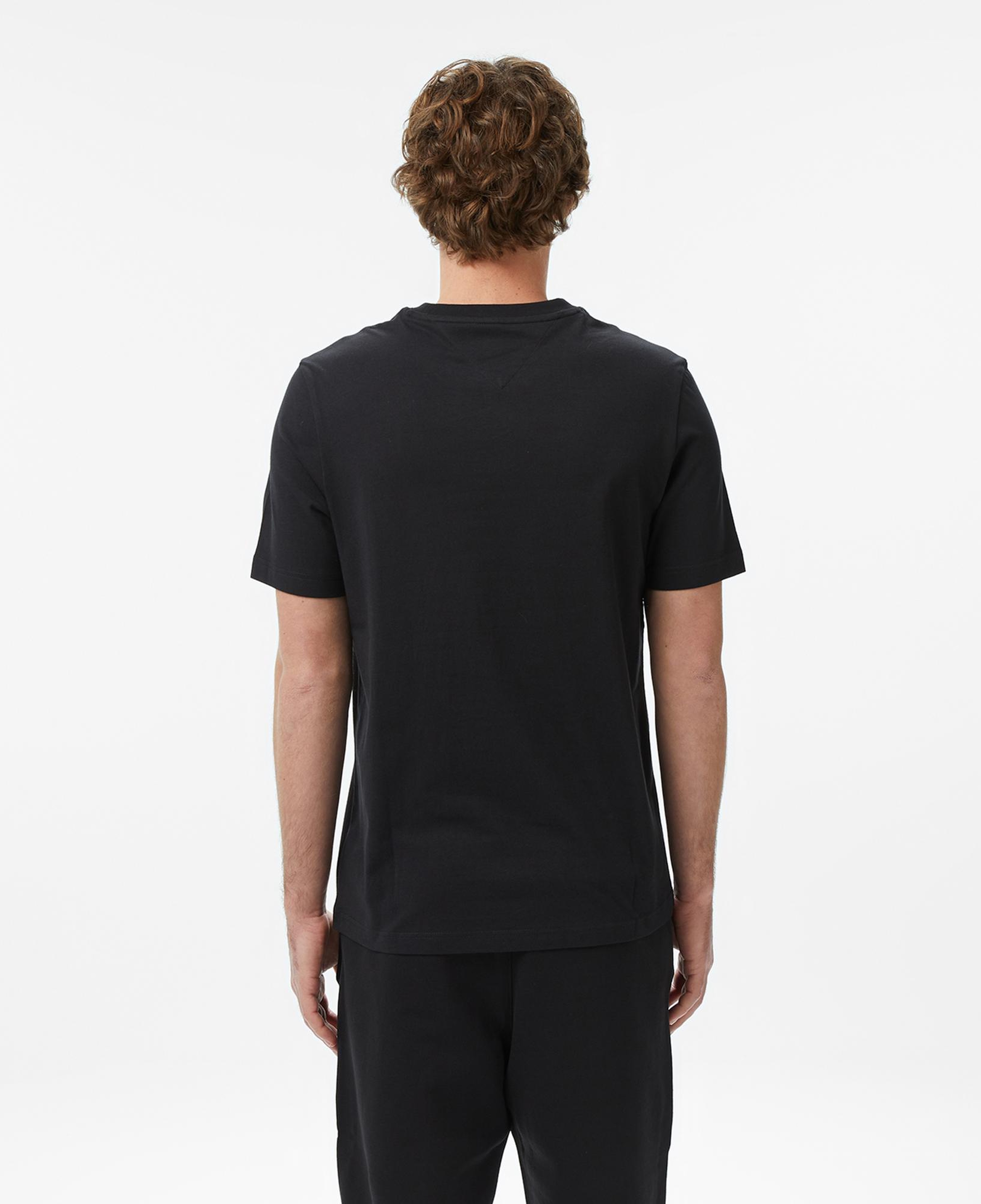 Tommy Hilfiger Brand Love Graphic Erkek Siyah T-Shirt