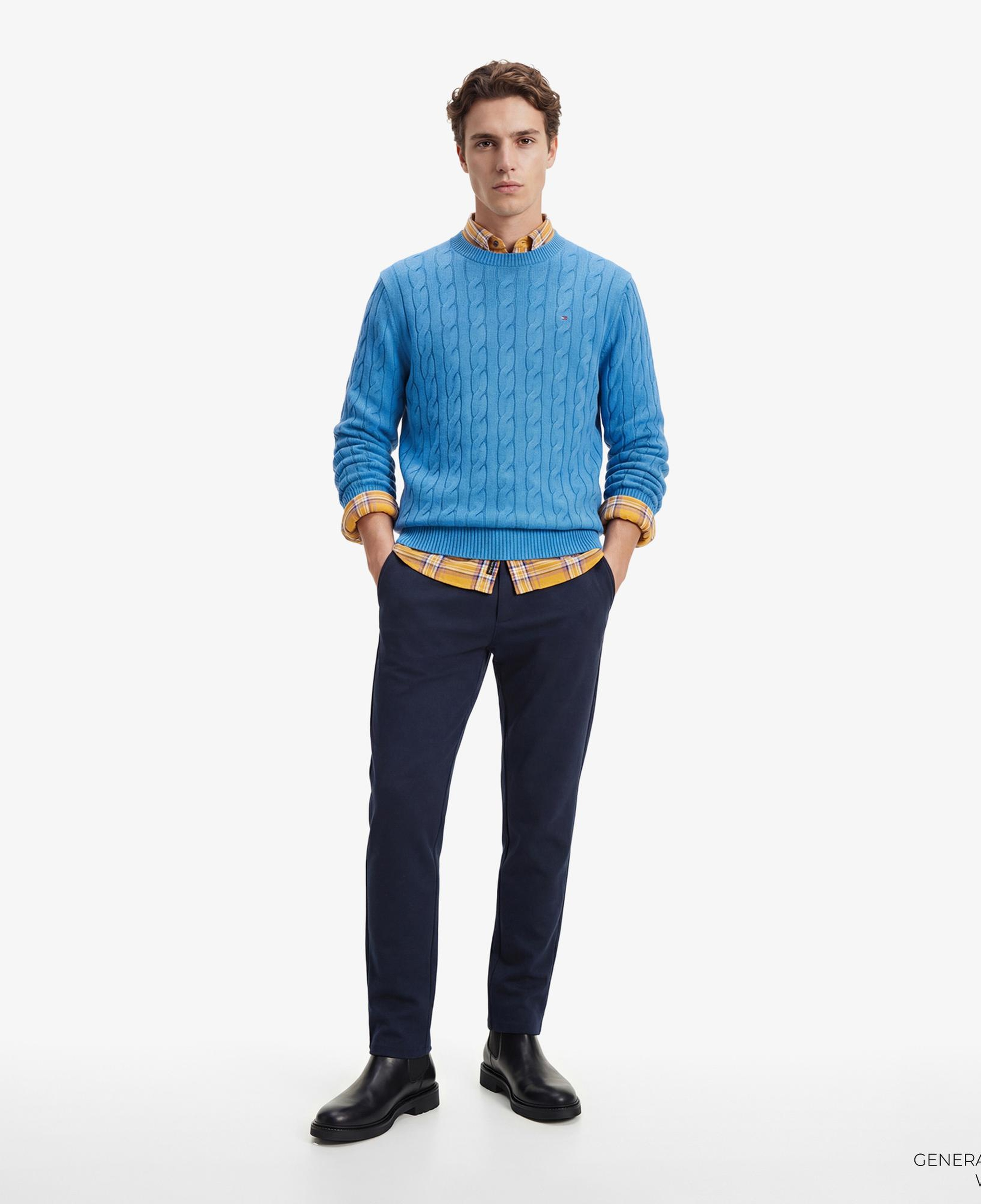 Tommy Hilfiger Seasonal Quality Erkek Lacivert Pantolon