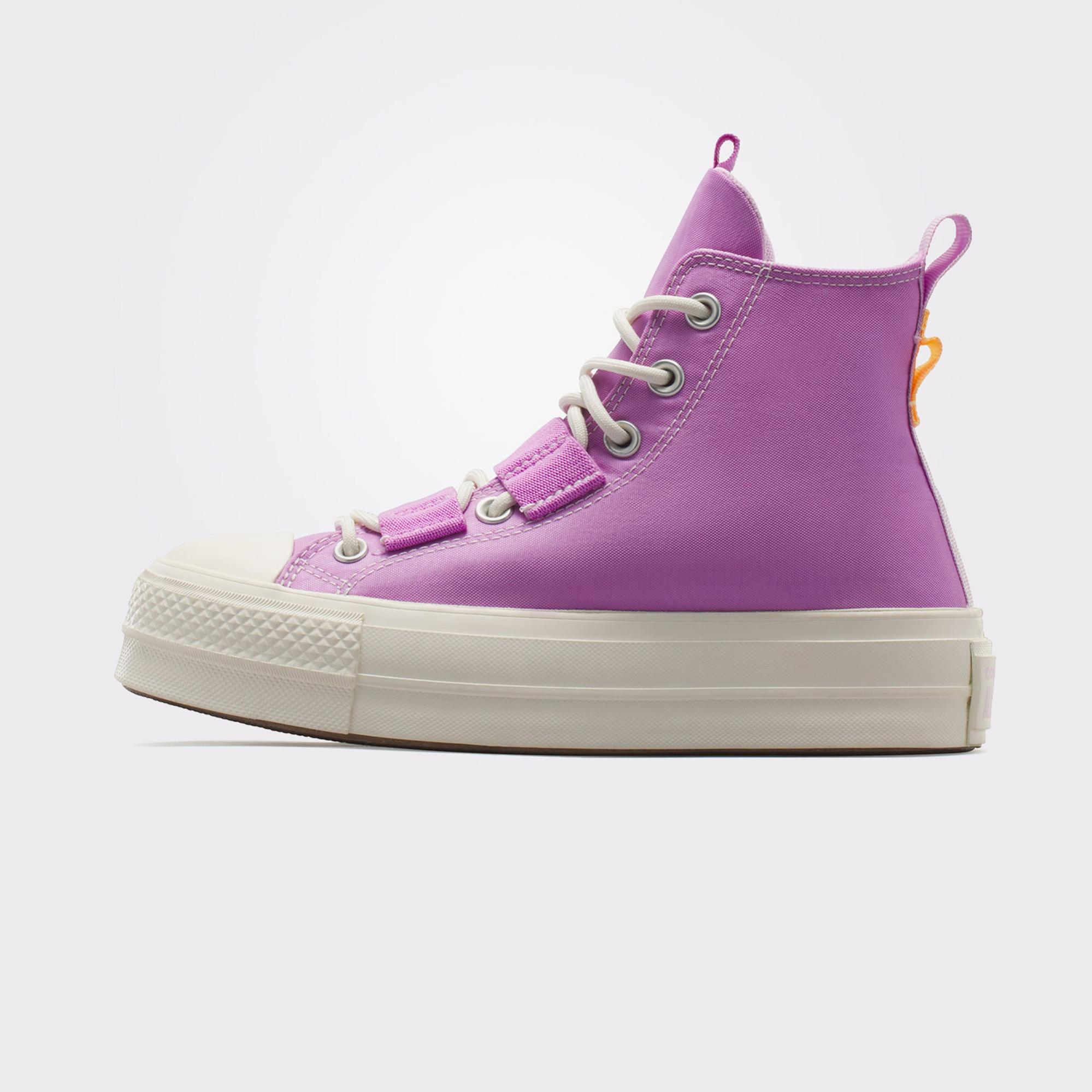 Converse Chuck Taylor All Star Lift Kadın Lila Platform Sneaker