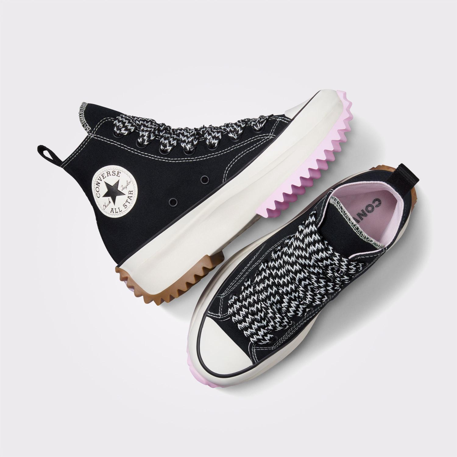 Converse Siyah Converse Run Star Hike Unisex Platform Sneaker