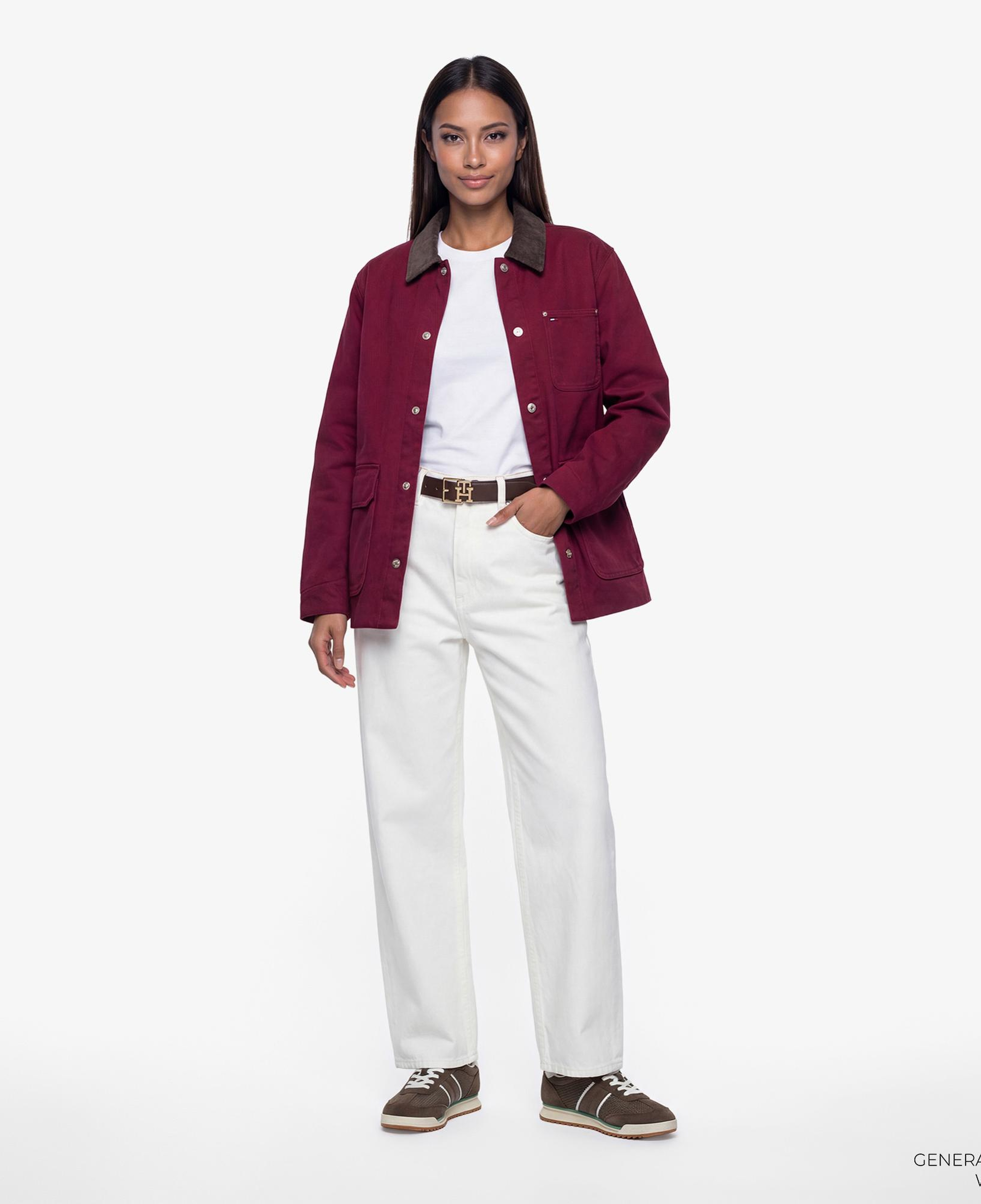 Tommy Hilfiger Soft Utility Kadın Pembe Ceket