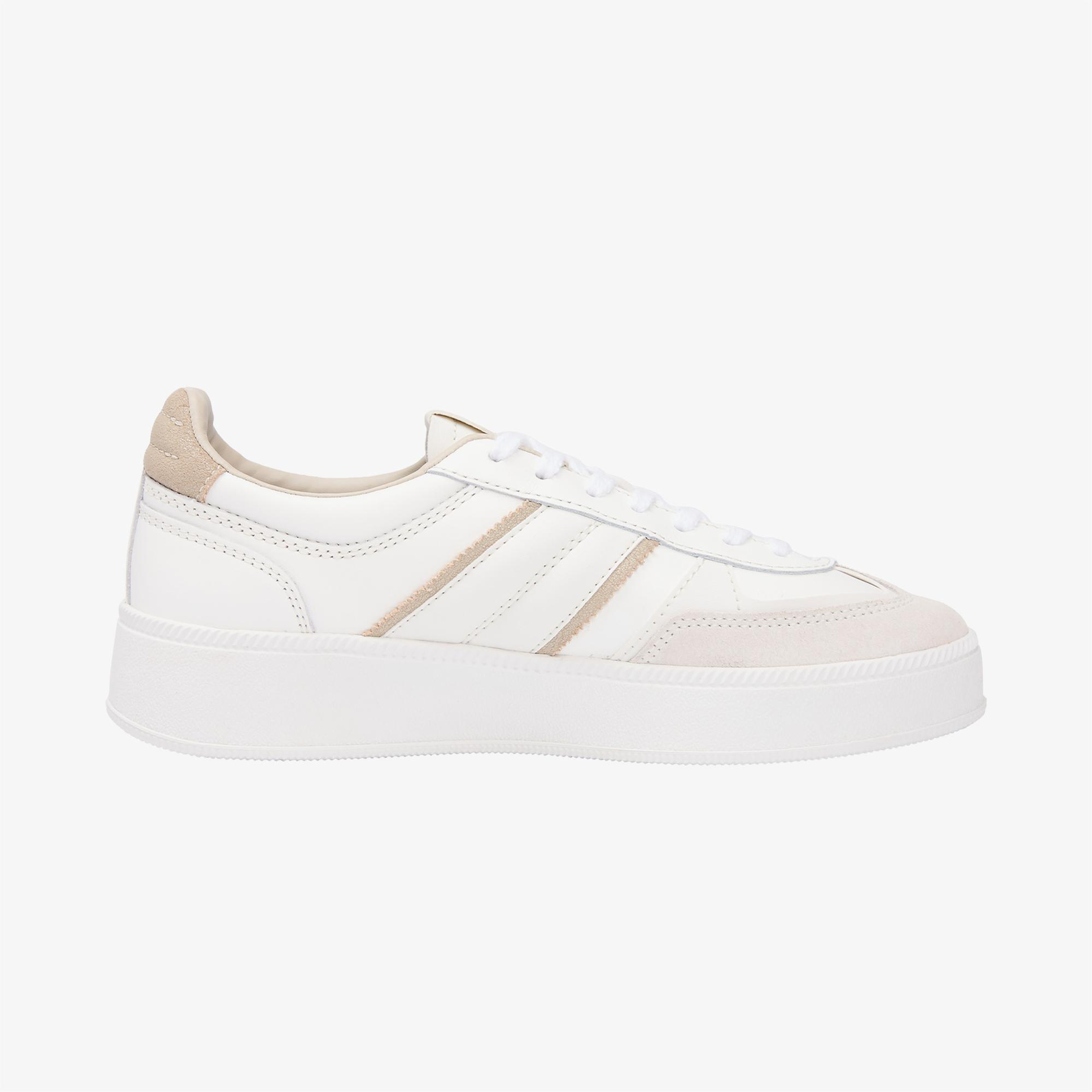 Tommy Hilfiger The Greenwich Edge Kadın Bej Sneaker