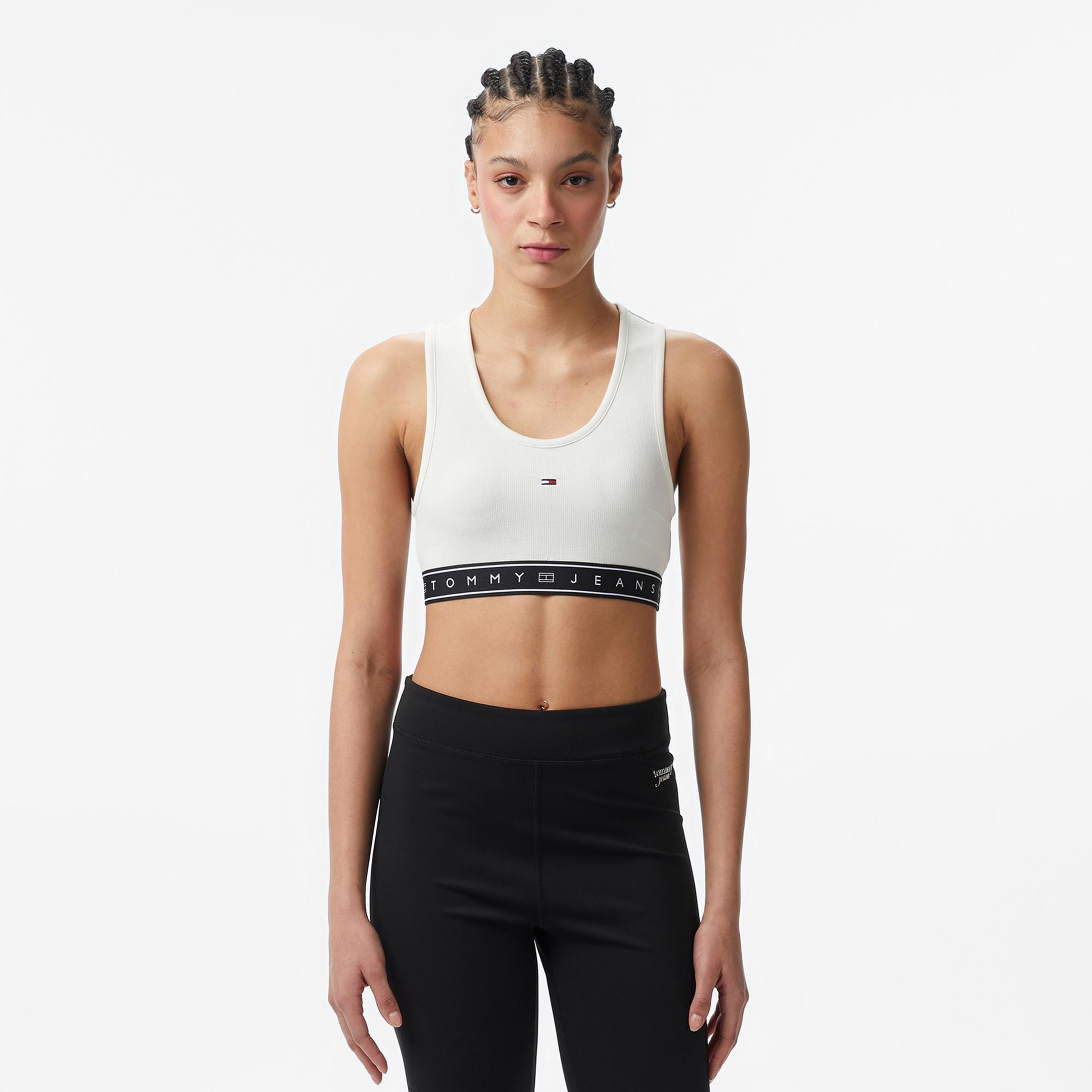 Tommy Hilfiger D3 Kadın Beyaz T-Shirt