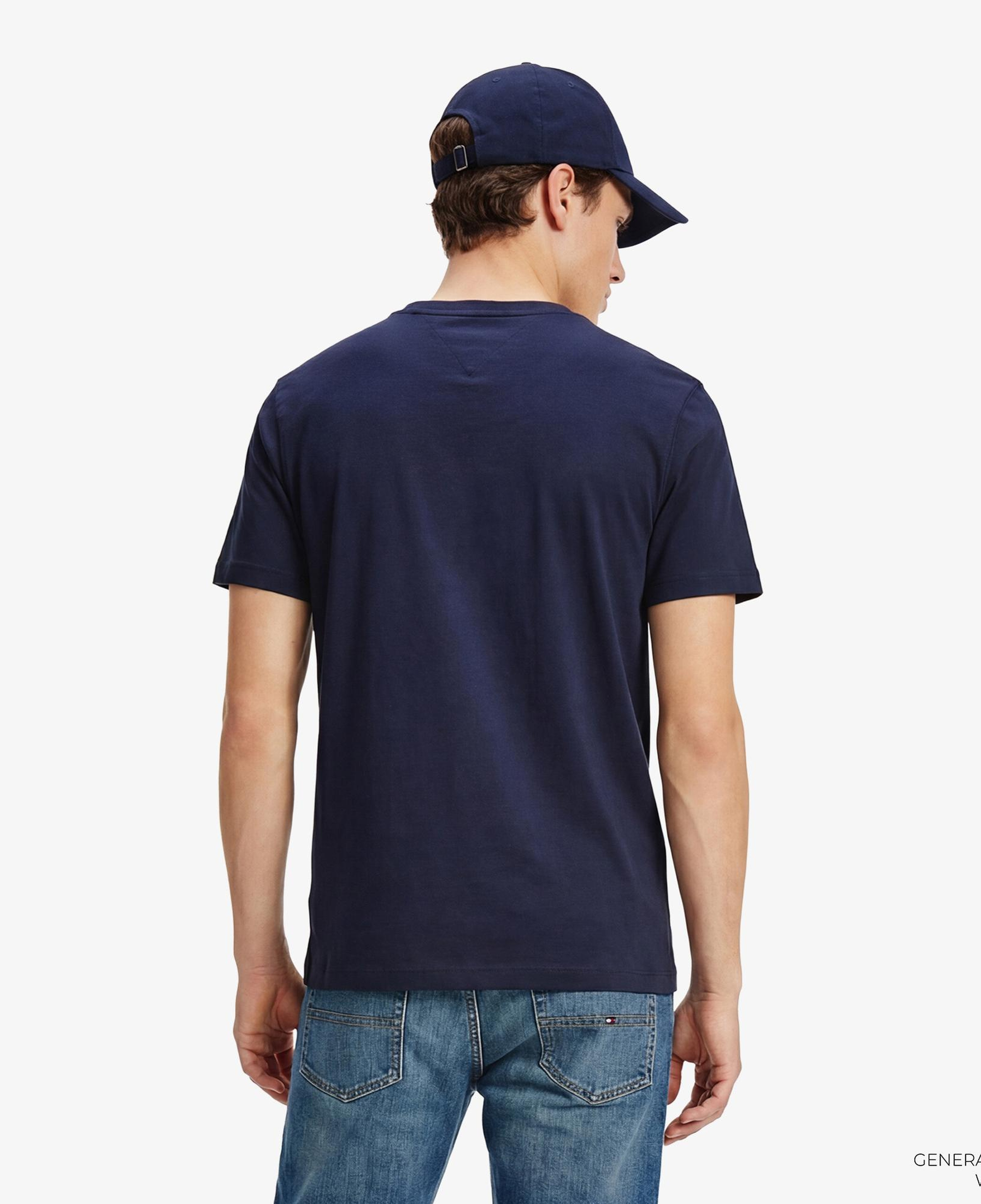 Tommy Hilfiger Brand Love Graphic Erkek Lacivert T-Shirt