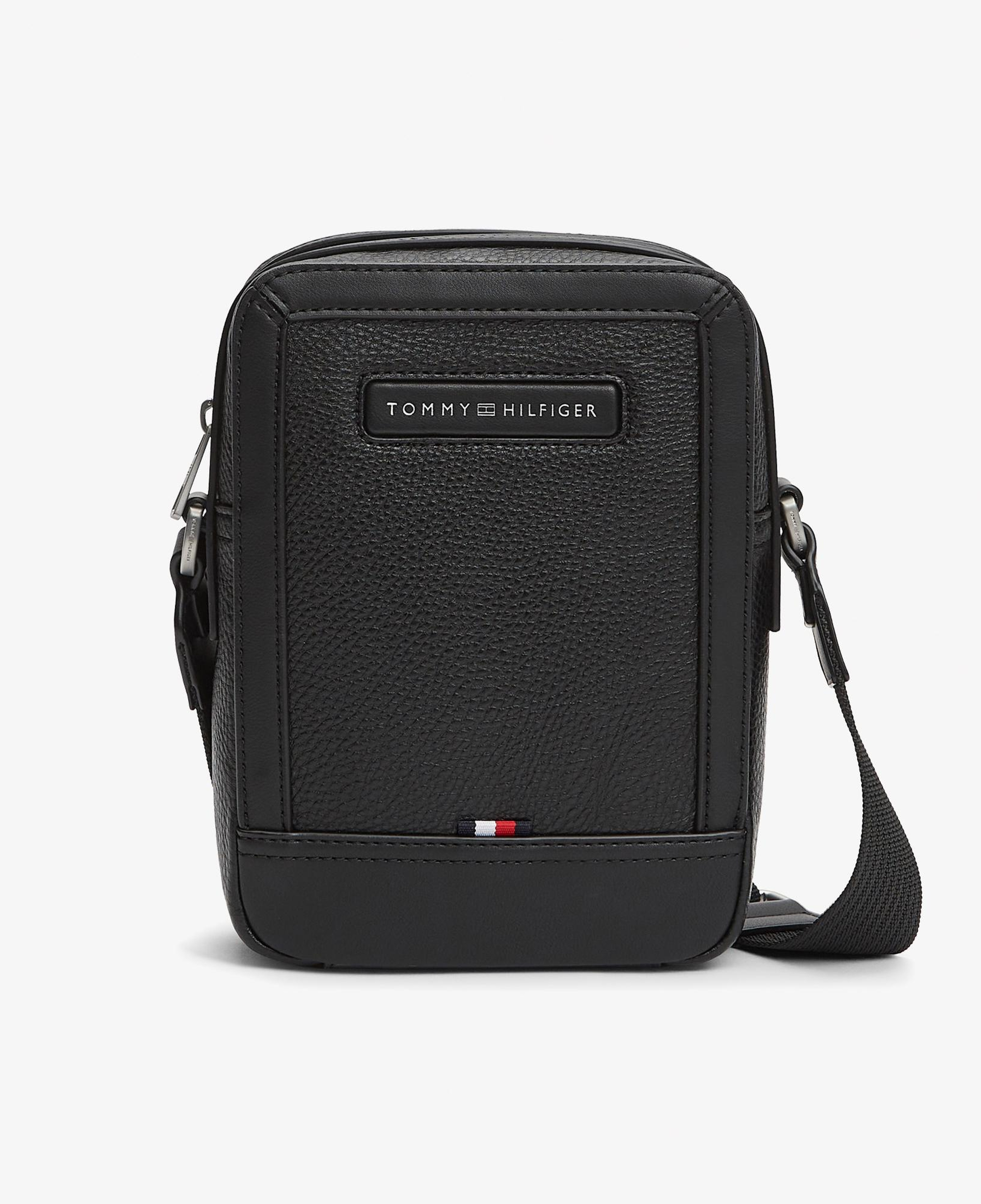 Tommy Hilfiger Central Erkek Siyah Çapraz Çanta