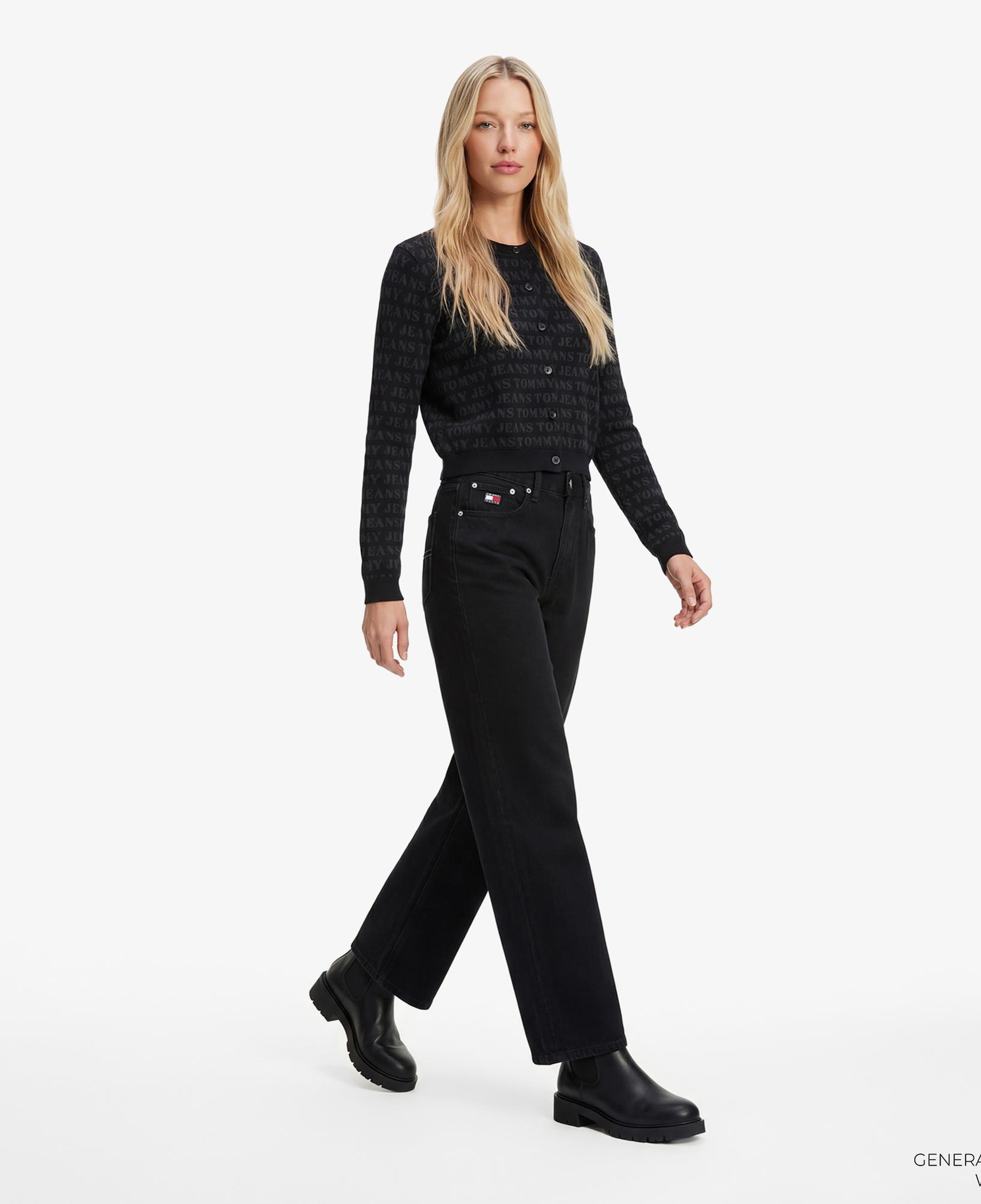 Tommy Hilfiger Dollar Kadın Siyah Triko