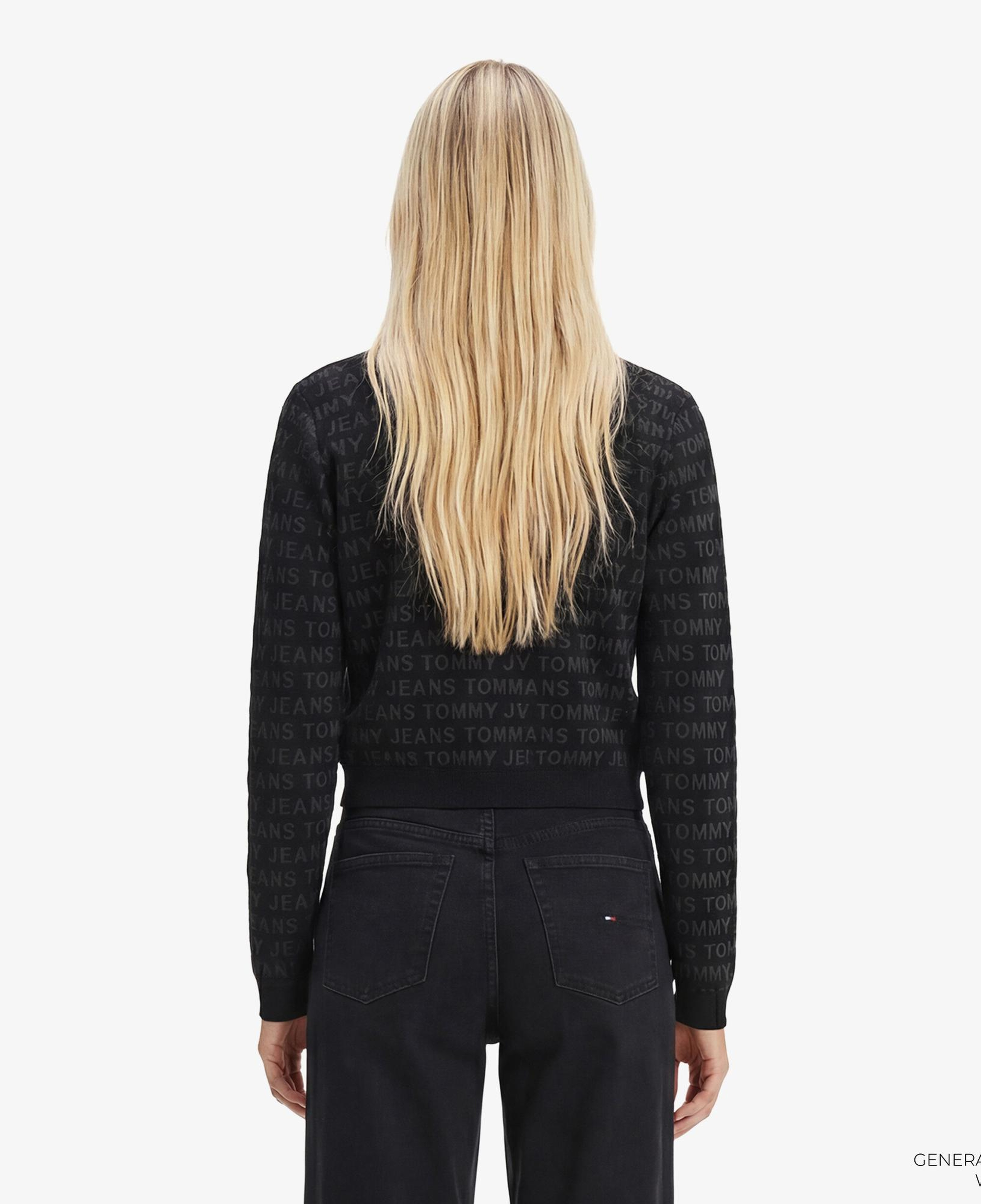 Tommy Hilfiger Dollar Kadın Siyah Triko