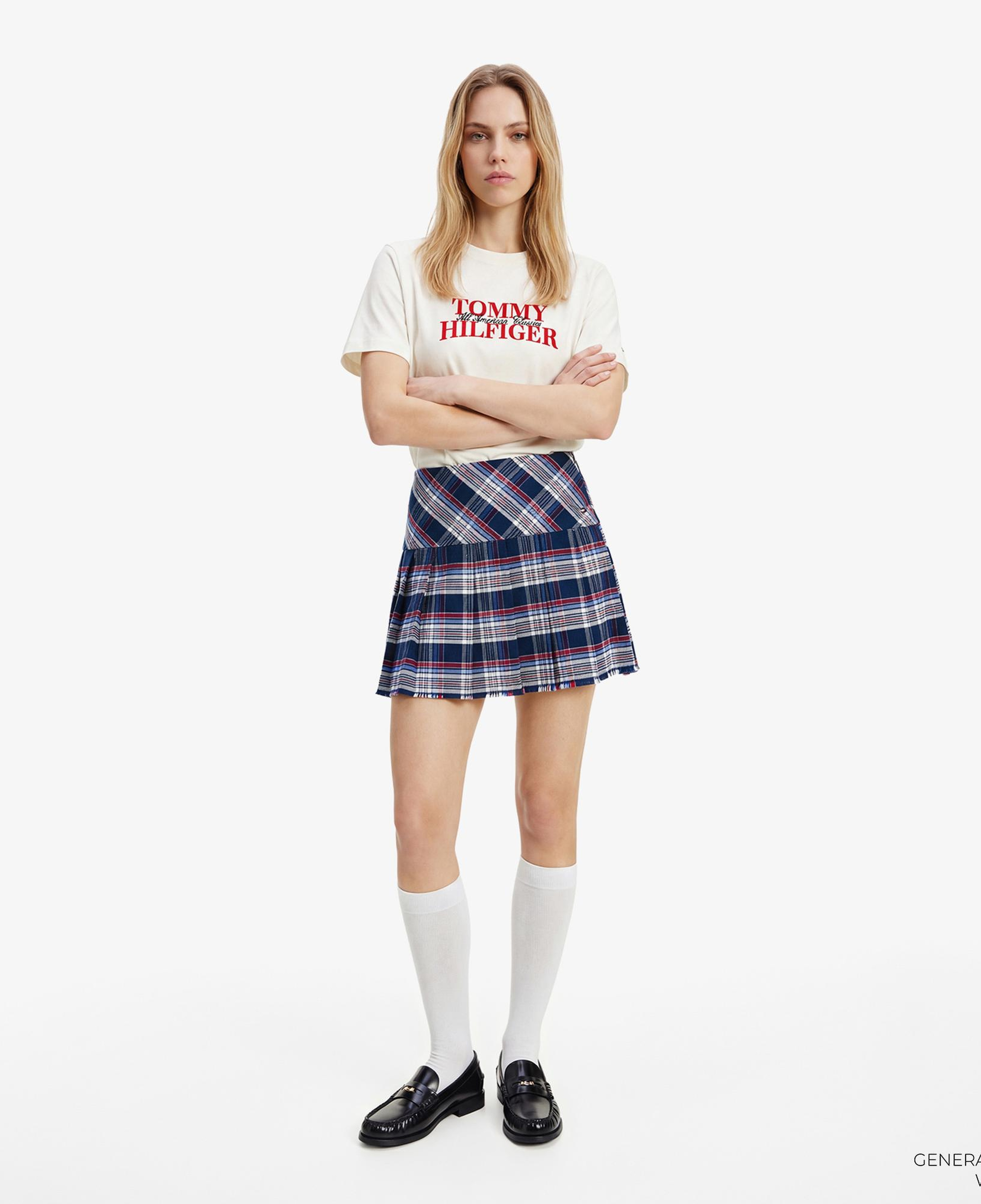 Tommy Hilfiger Classics Kadın Beyaz T-Shirt