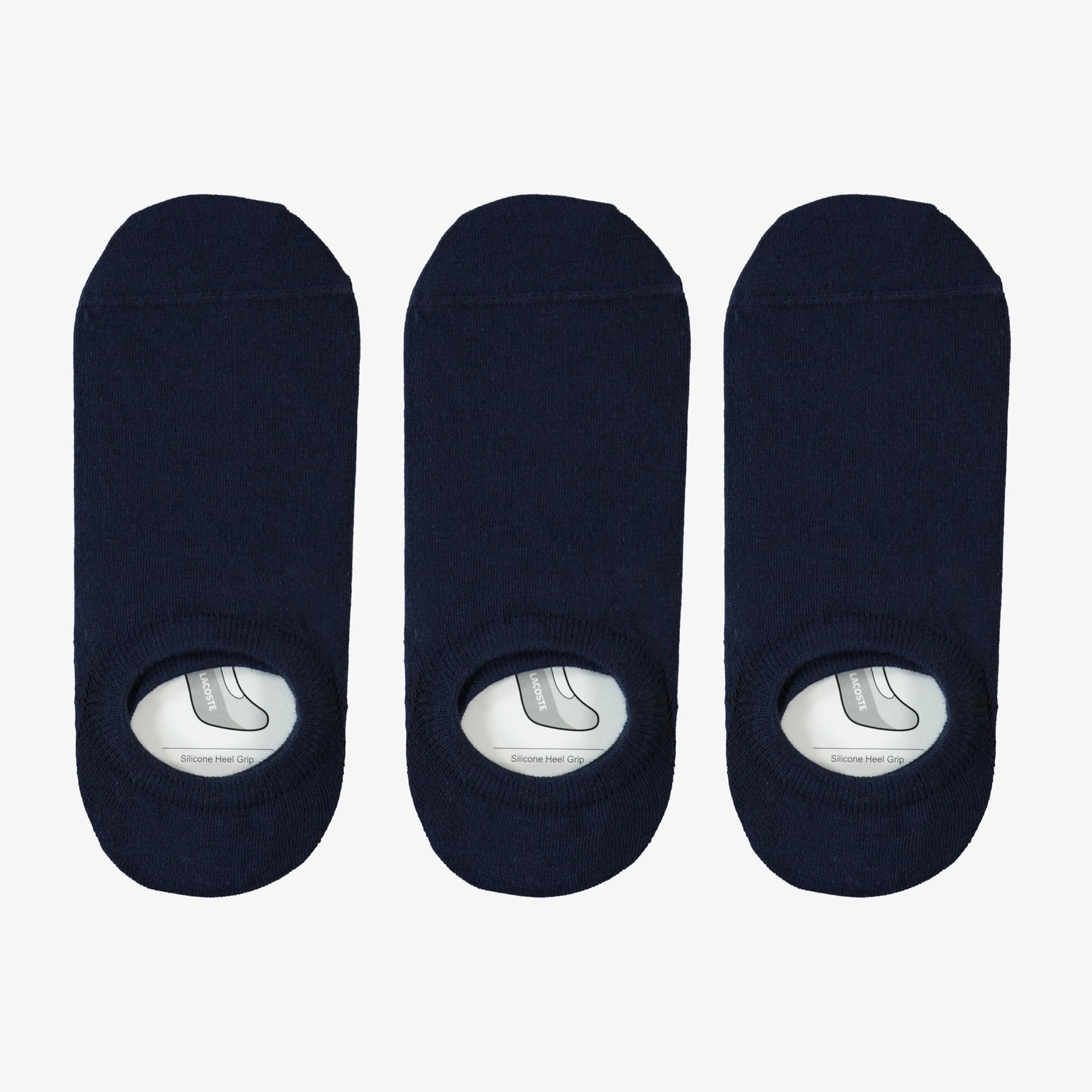 Lacoste Unisex 3'lü Lacivert Çorap