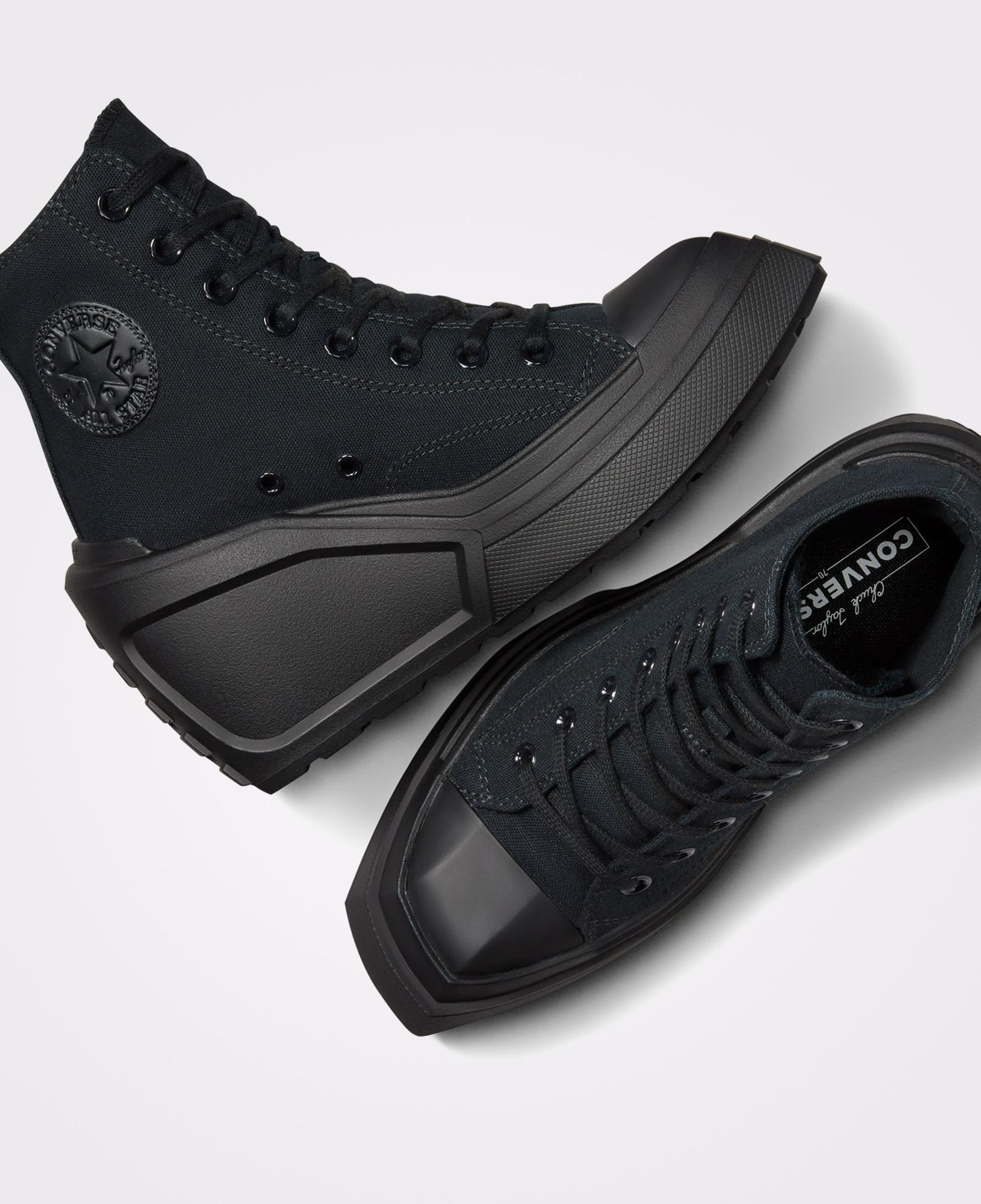 Converse Chuck 70 De Luxe Wedge Kadın Siyah Sneaker