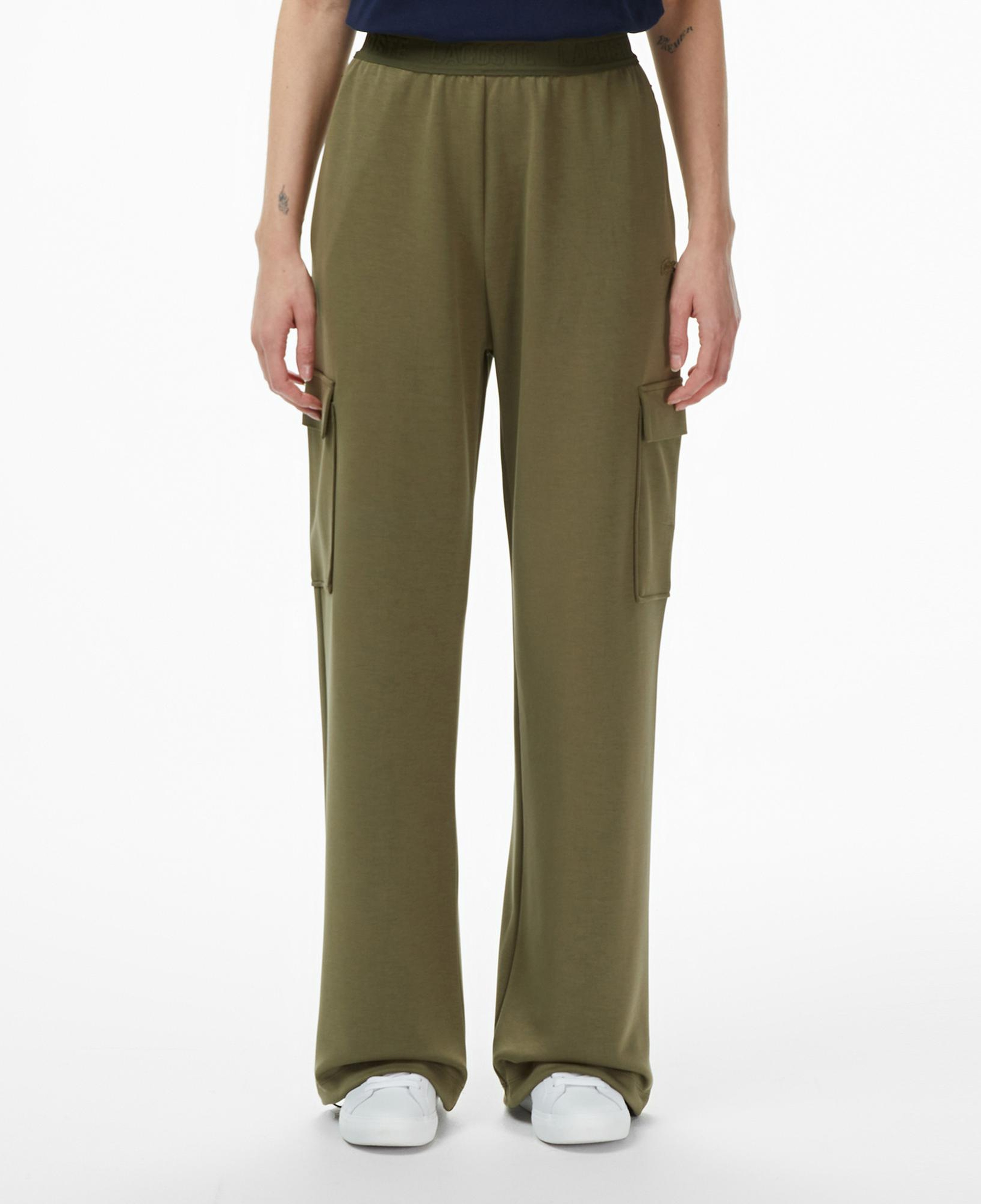 Lacoste Kadın Relaxed Fit Haki Eşofman Altı