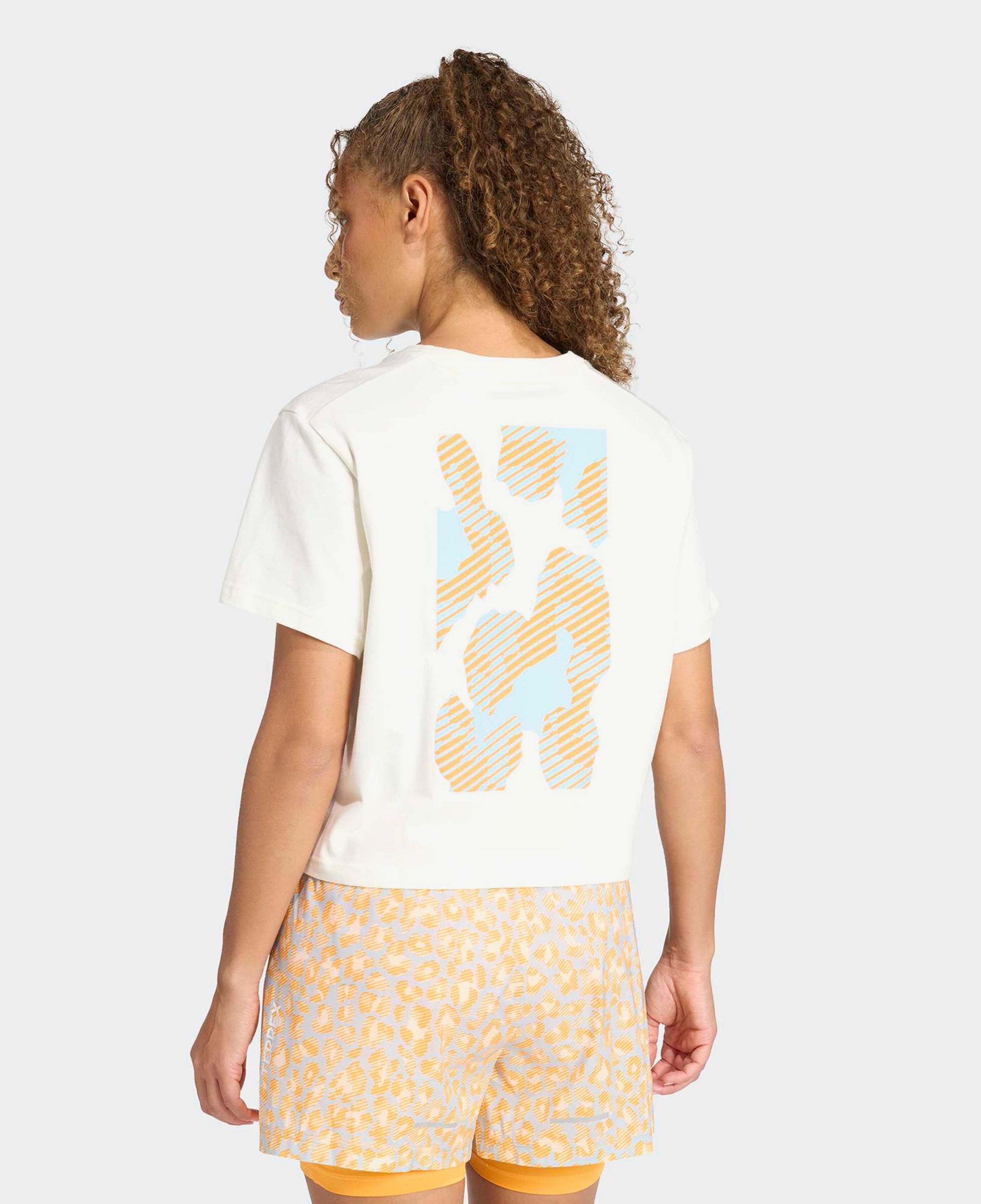 adidas Terrex Multi Meadow Pack Kadın Beyaz Crop T-Shirt