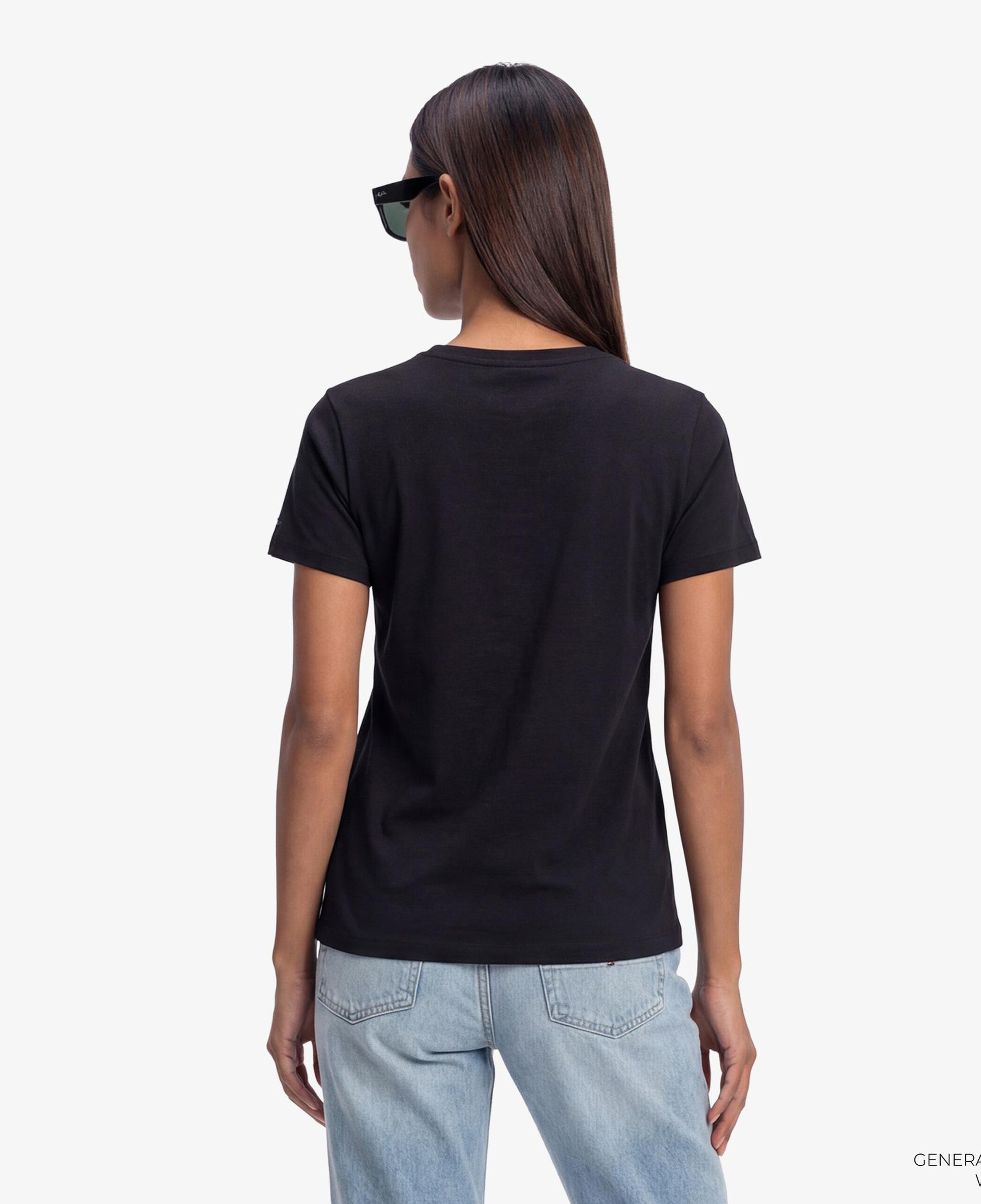 Tommy Hilfiger Script Kadın Siyah T-Shirt
