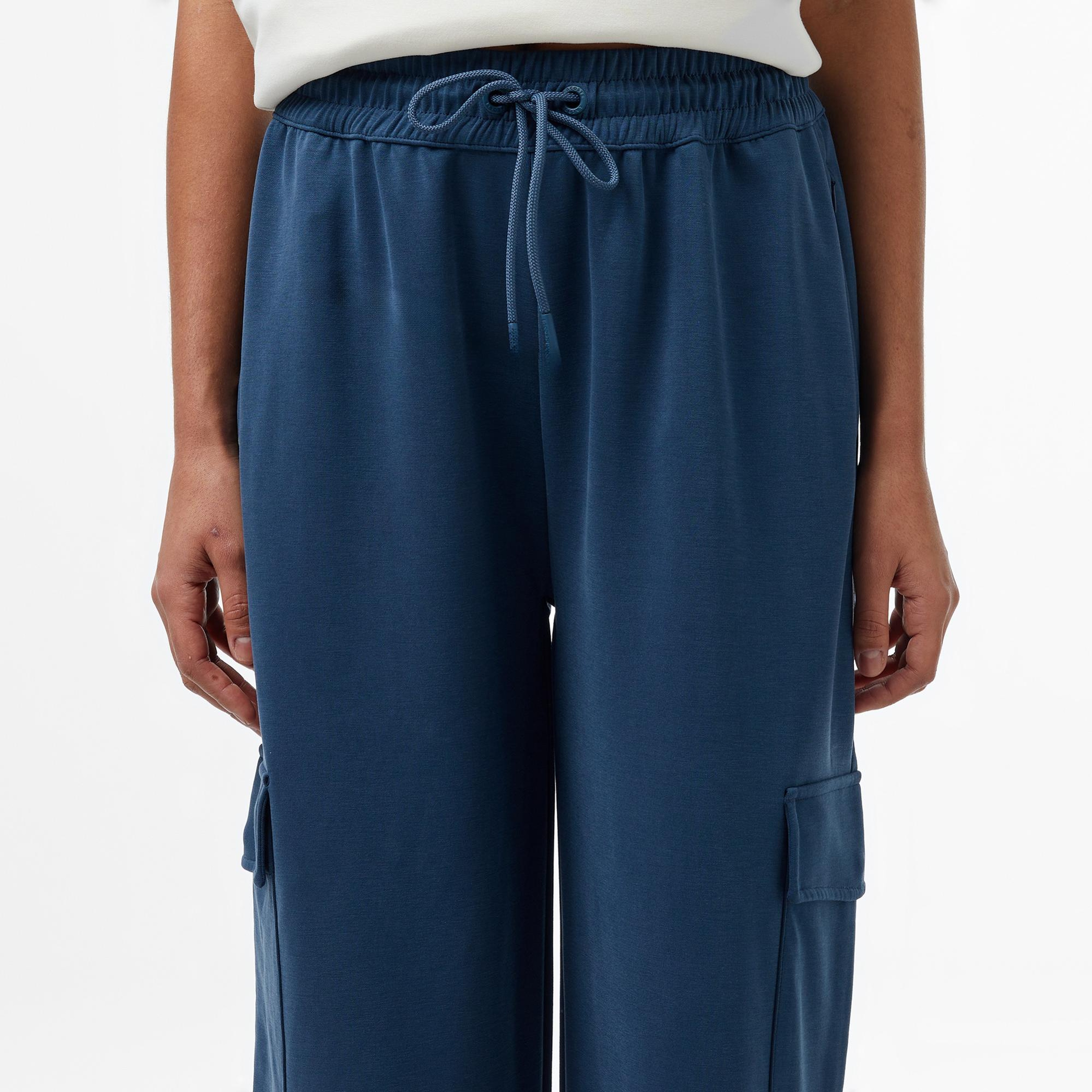 Lacoste Kadın Relaxed Fit Koyu Mavi Eşofman Altı