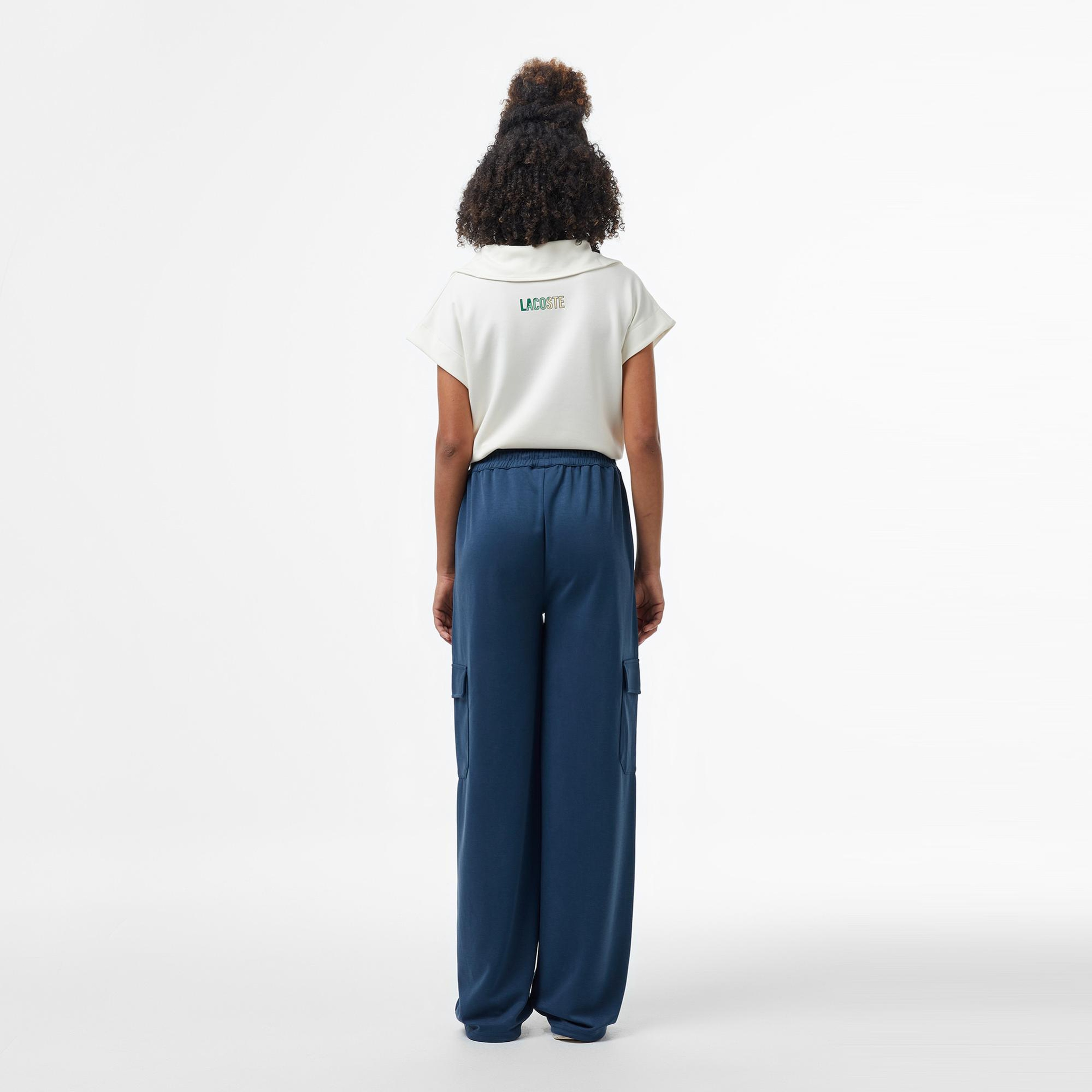 Lacoste Kadın Relaxed Fit Koyu Mavi Eşofman Altı
