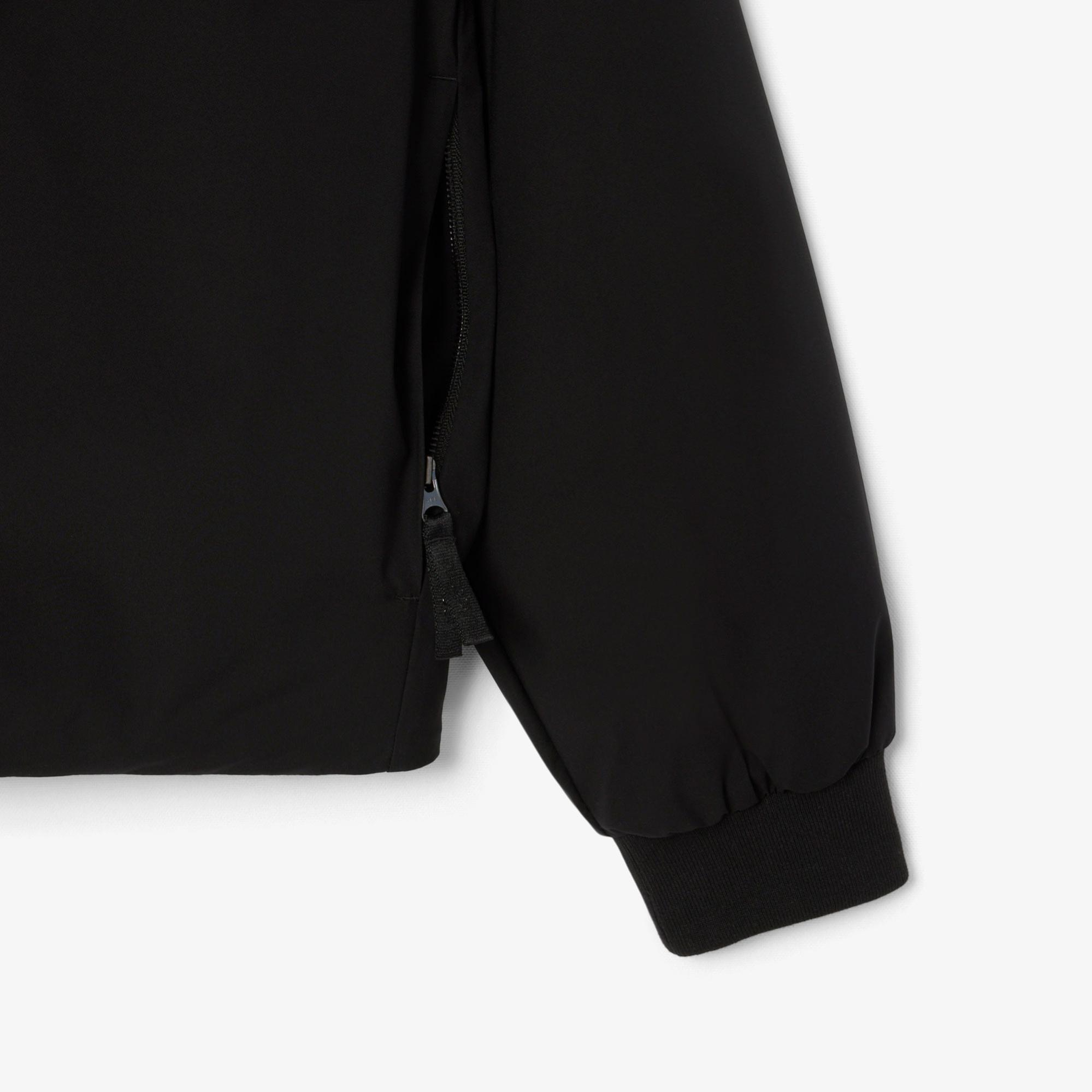 Lacoste Erkek Hakim Yaka Siyah Bomber Ceket