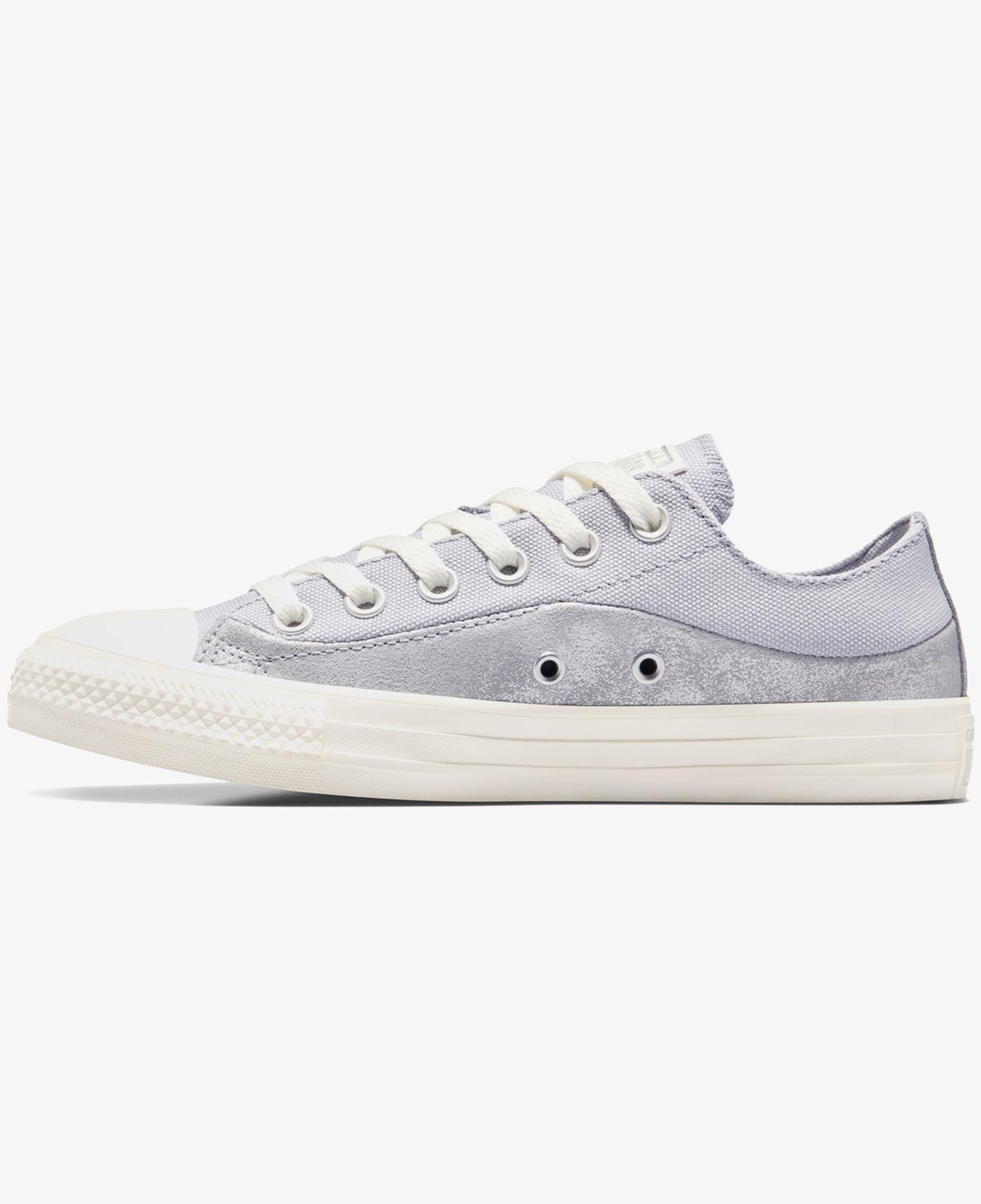 Converse Chuck Taylor All Star Unisex Gri Deri Sneaker