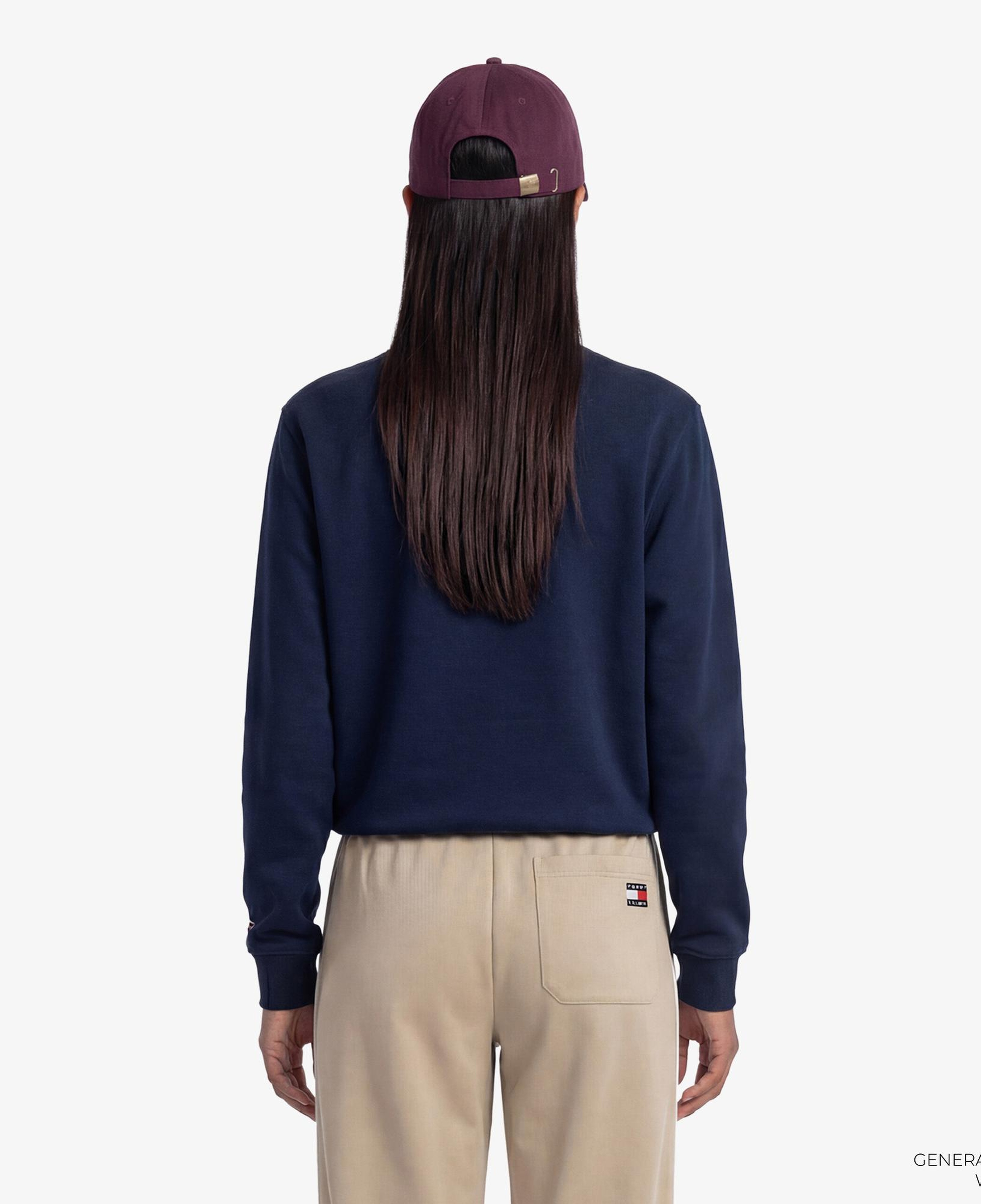 Tommy Hilfiger Essential Logo Kadın Lacivert Sweatshirt
