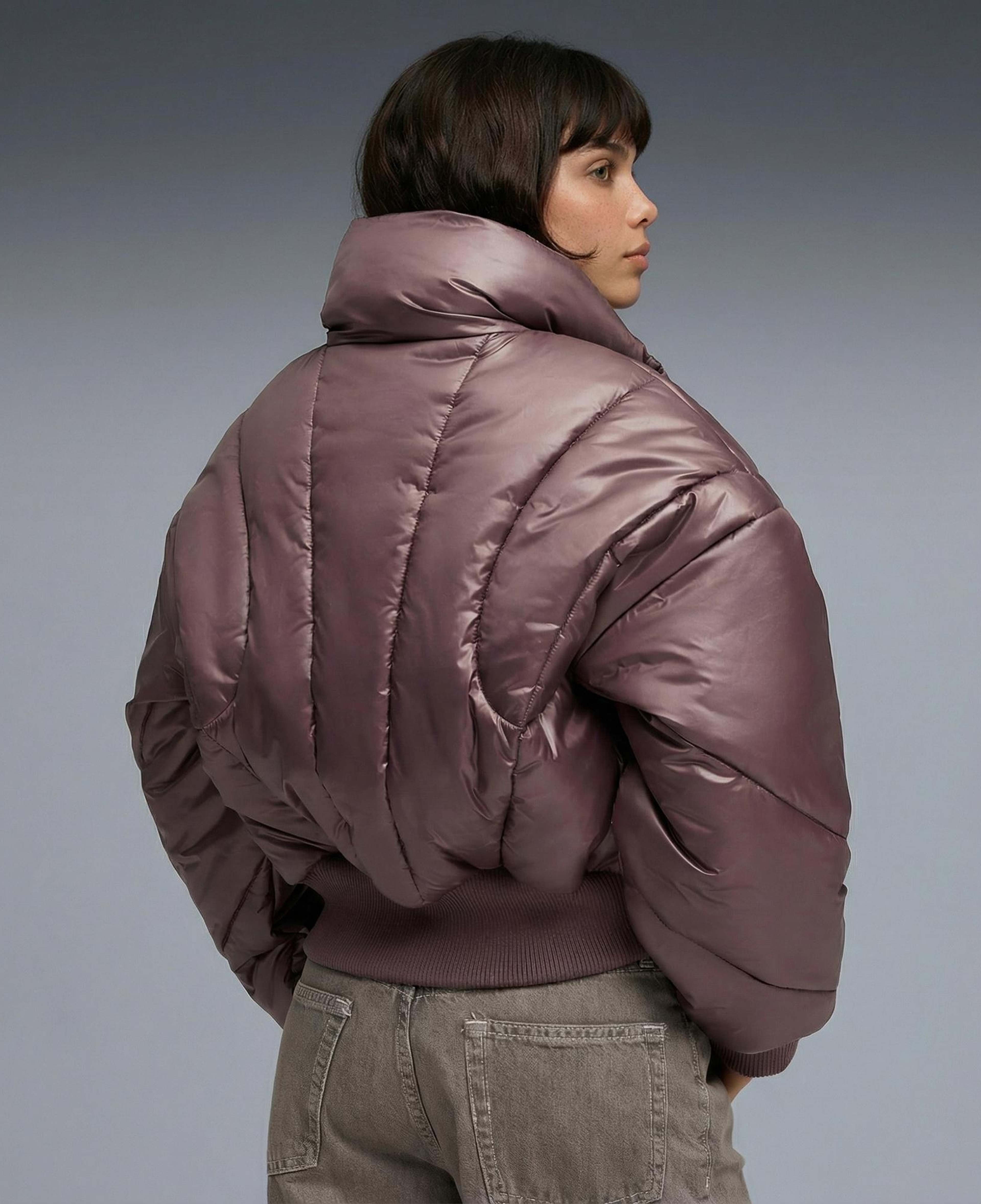 Puma Dare to Puffer Kadın Bordo Mont