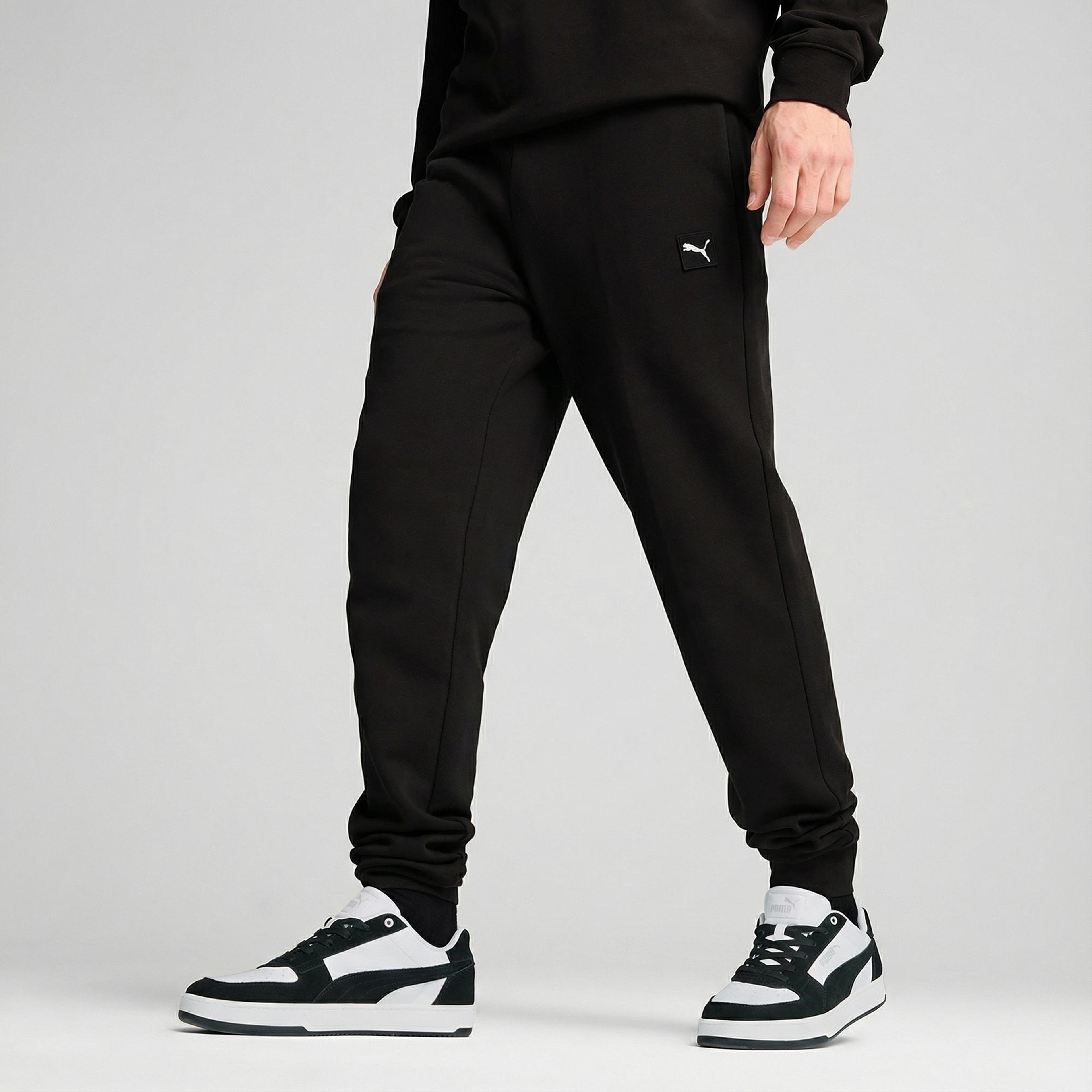 Puma Essential Elevated  Erkek Siyah Eşofman Altı