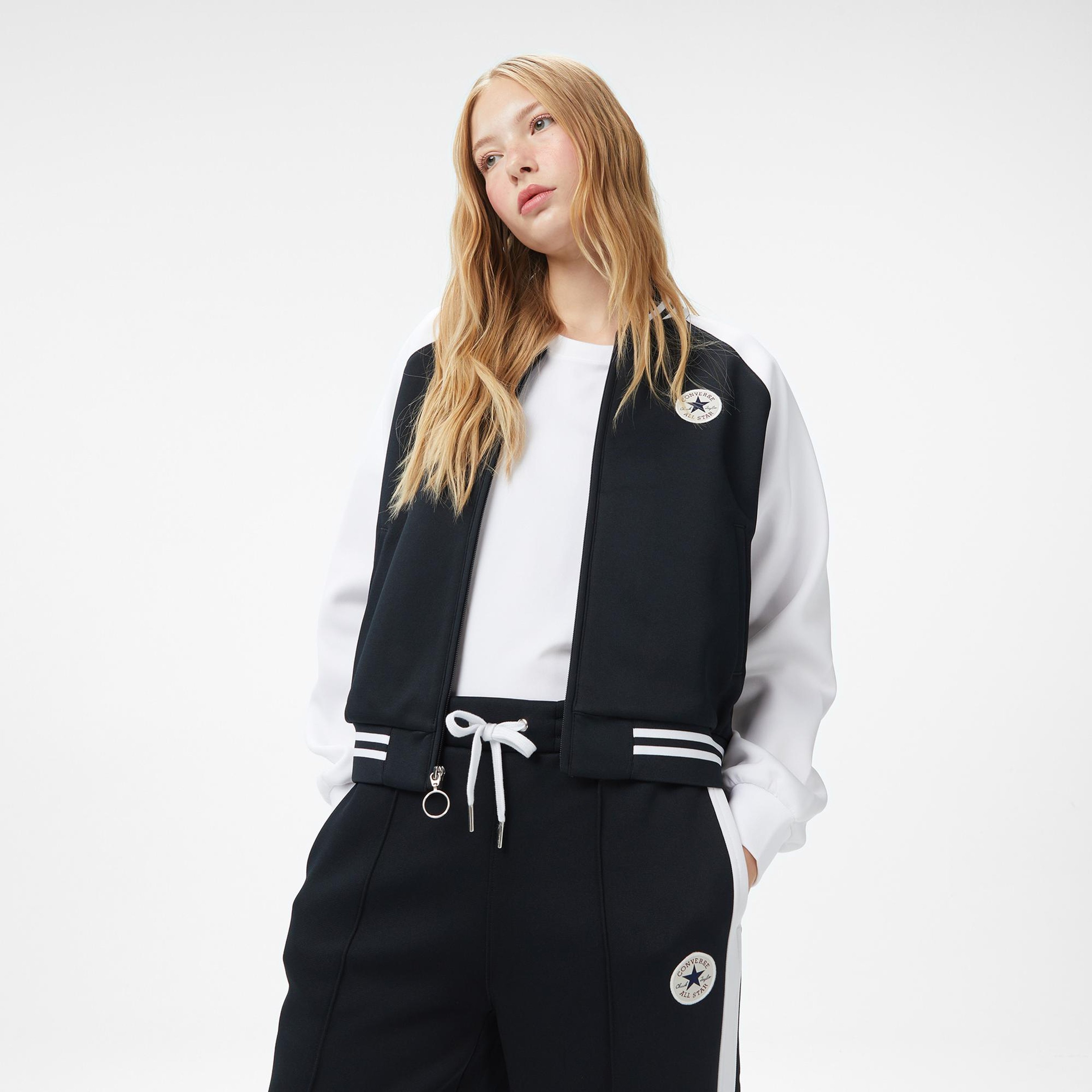 Converse Unisex Siyah Ceket