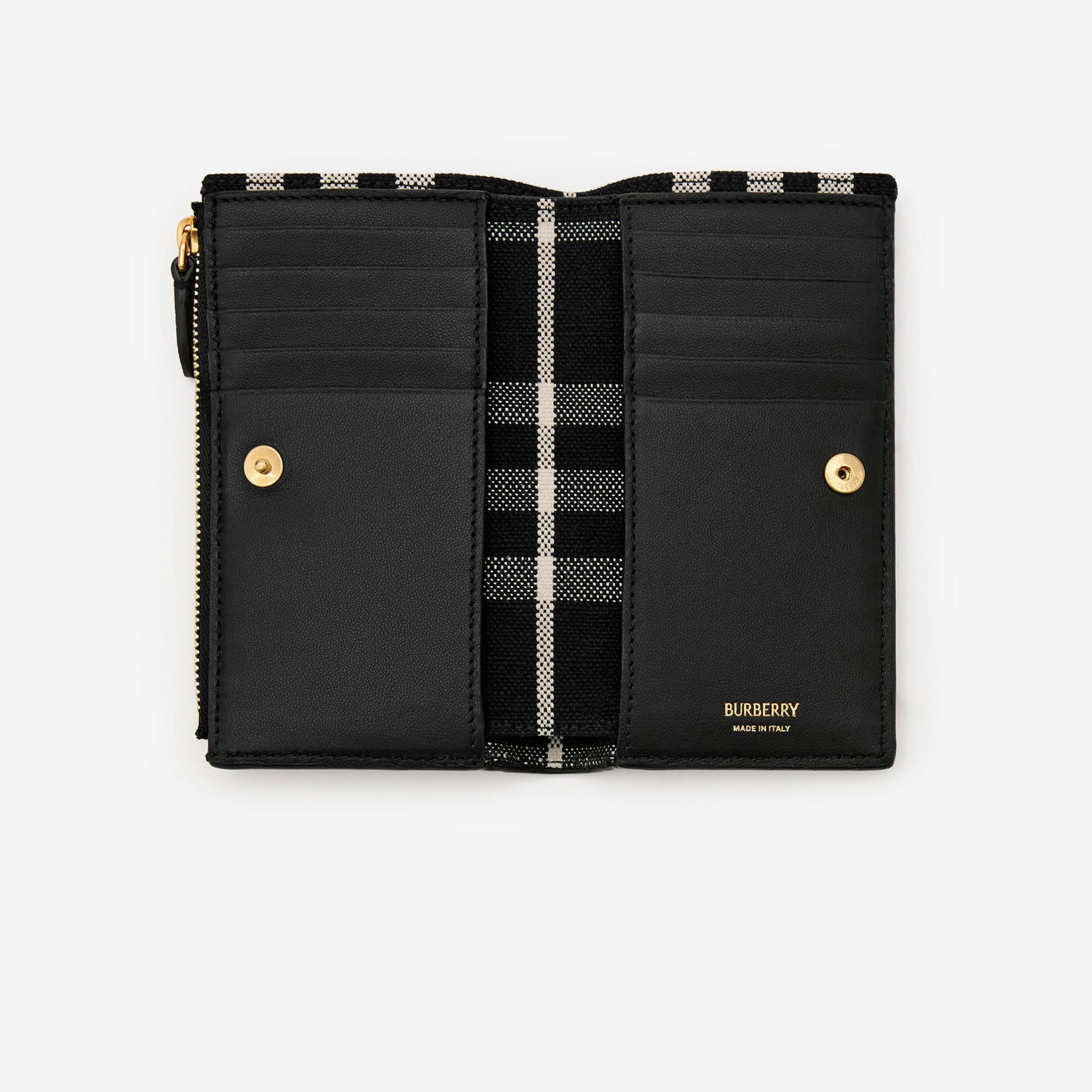 Burberry Medium Bloomsbury Kadın Siyah Cüzdan