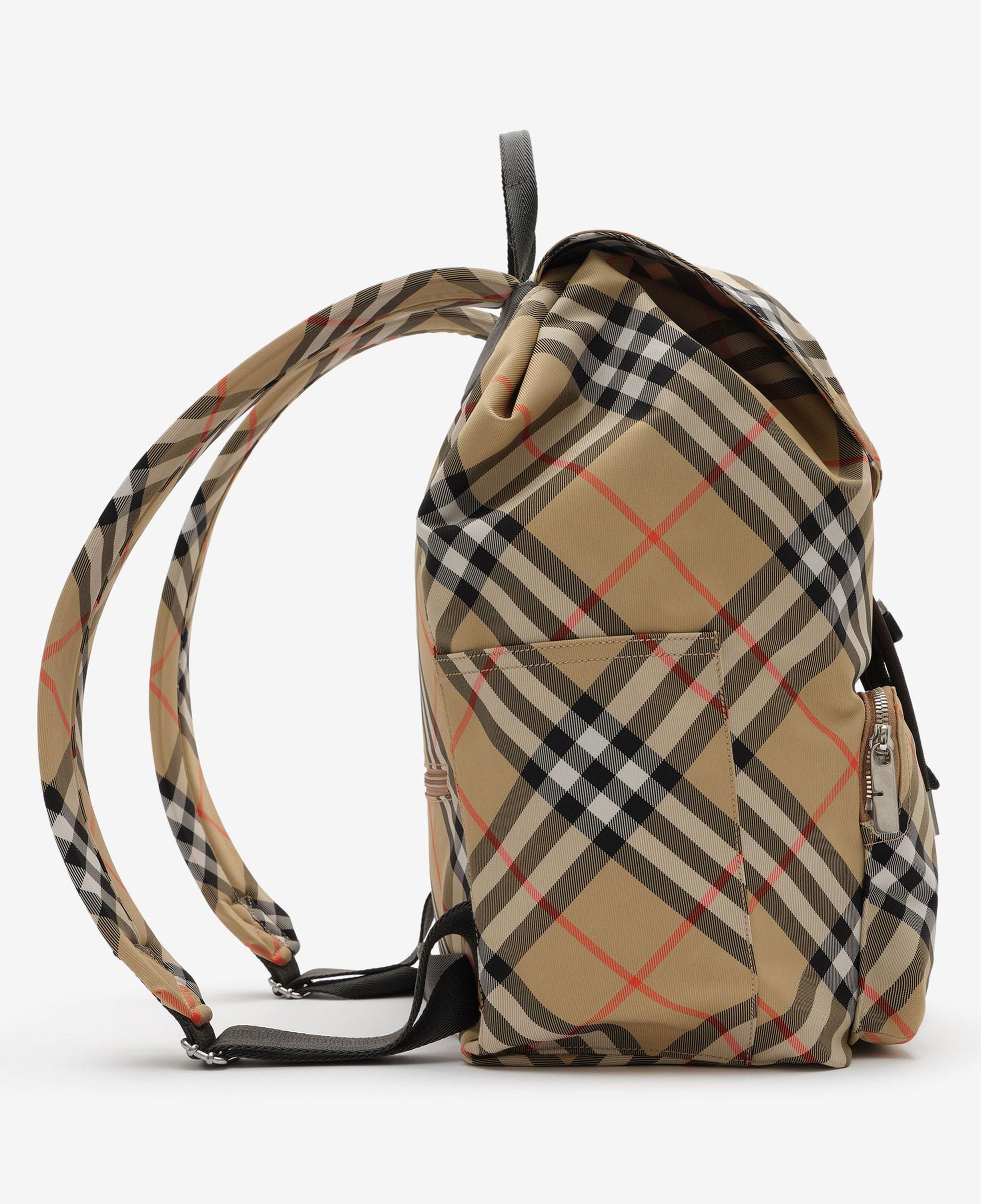 Burberry Check Erkek Bej Sırt Çantası