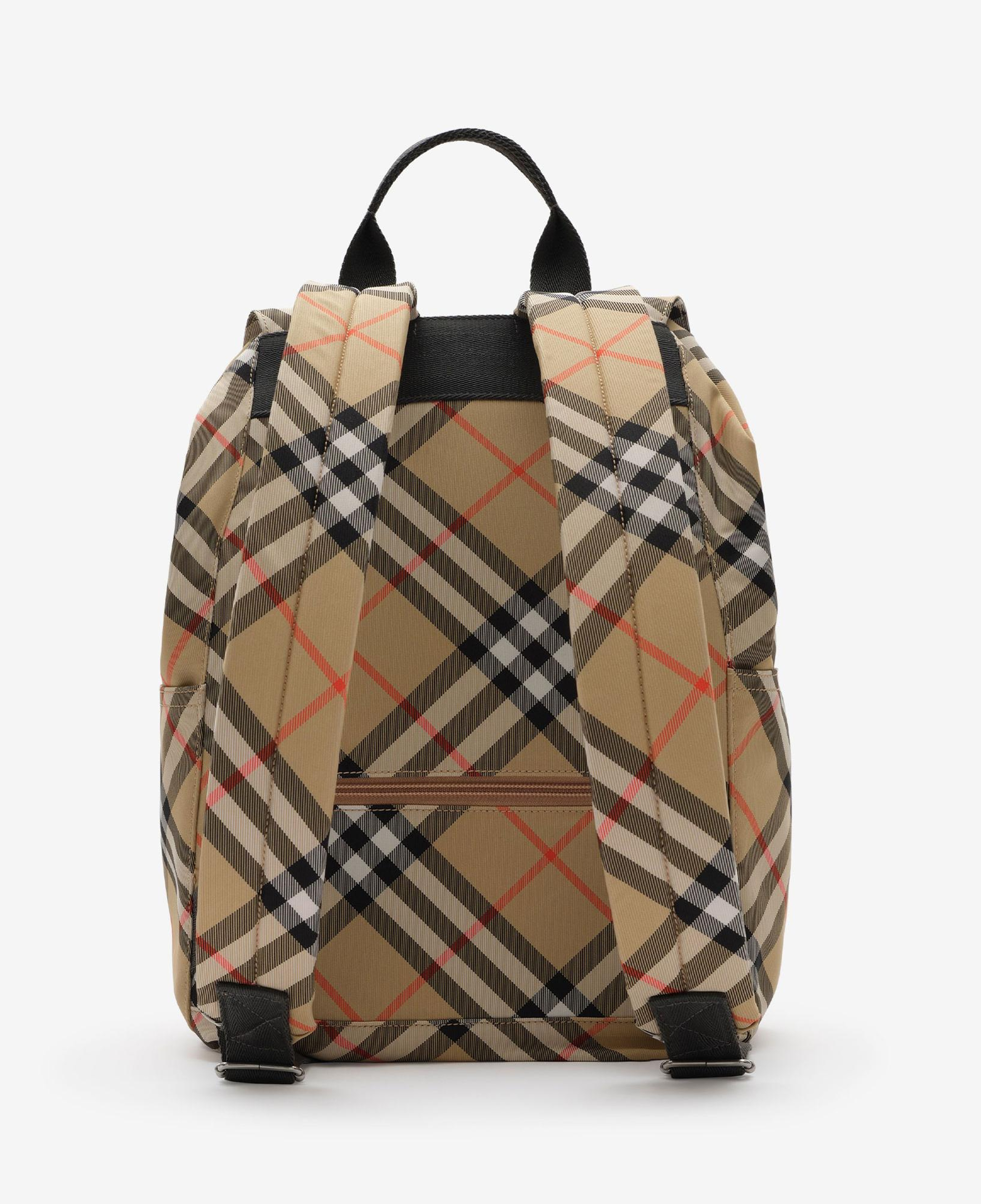 Burberry Check Erkek Bej Sırt Çantası