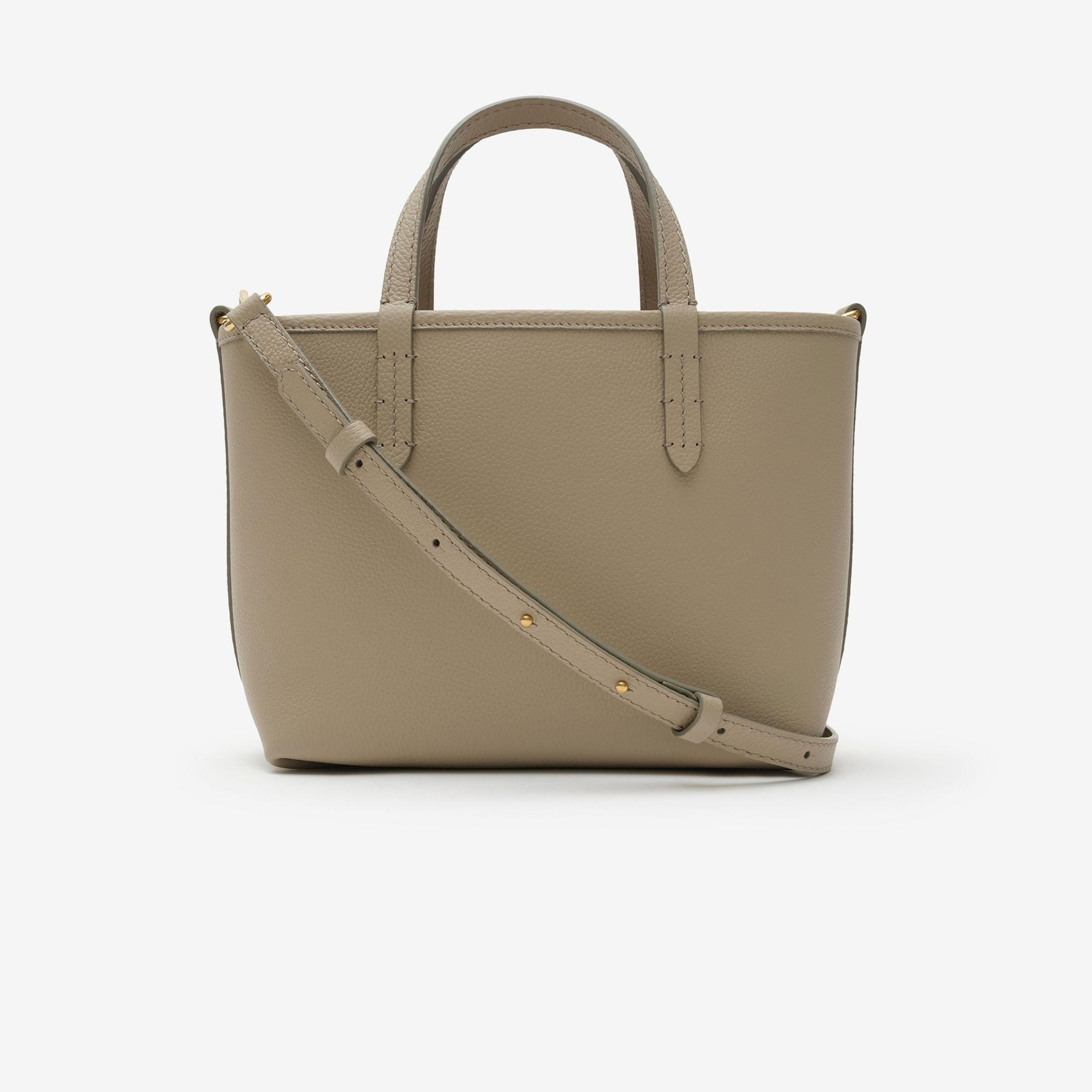 Burberry Mini Reversible Bloomsbury Tote Kadın Bej Omuz Çantası