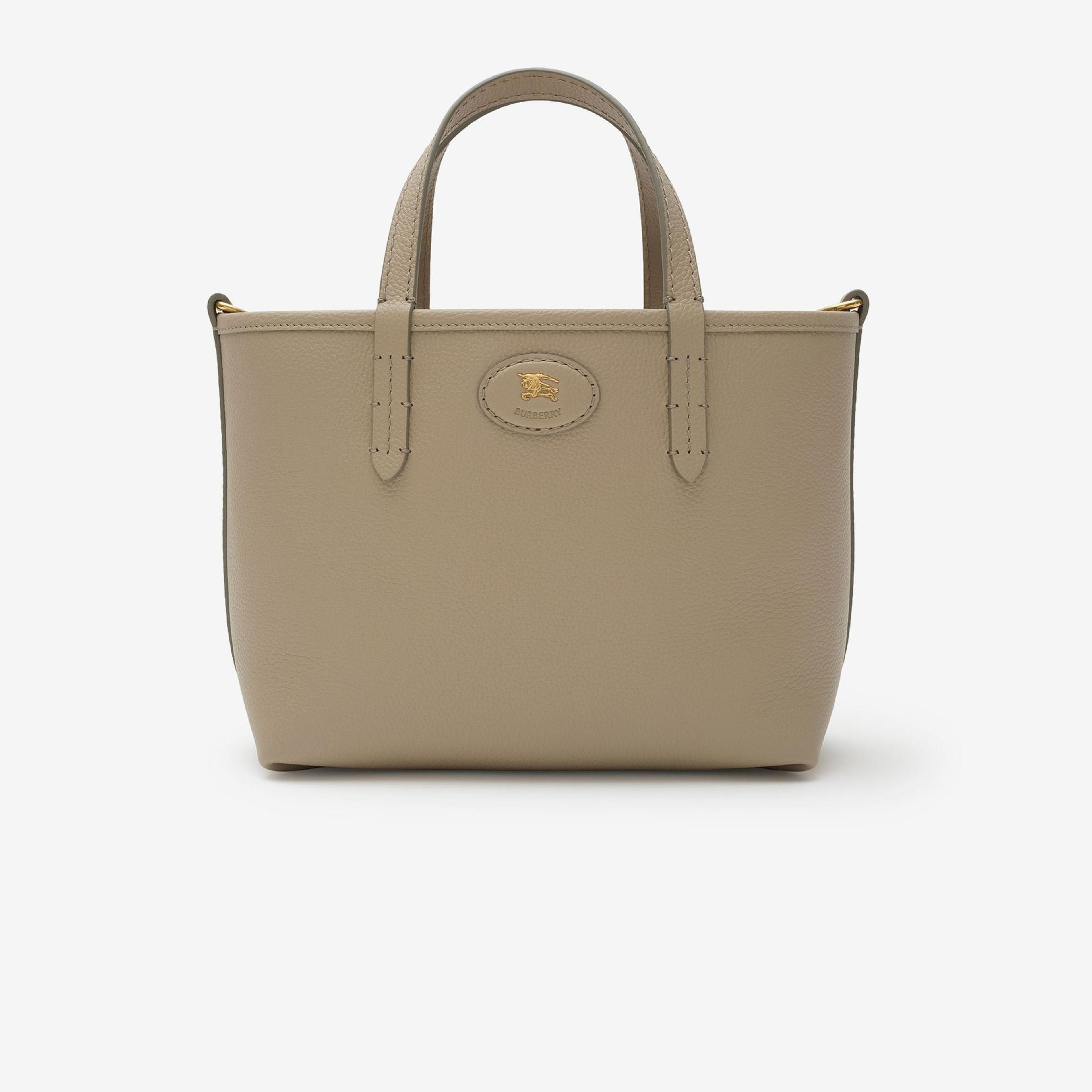 Burberry Mini Reversible Bloomsbury Tote Kadın Bej Omuz Çantası