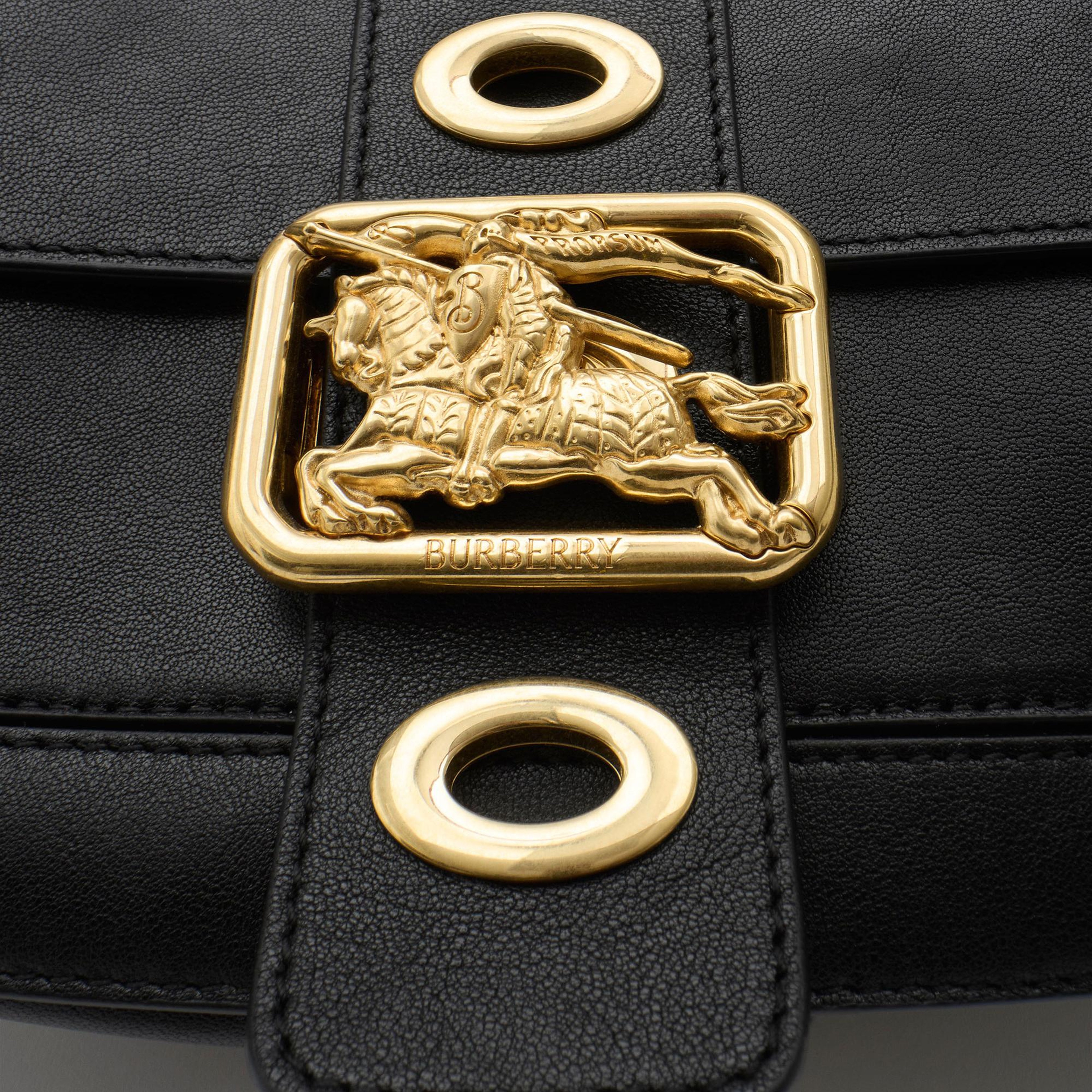 Burberry Small Rider Kadın Siyah El Çantası