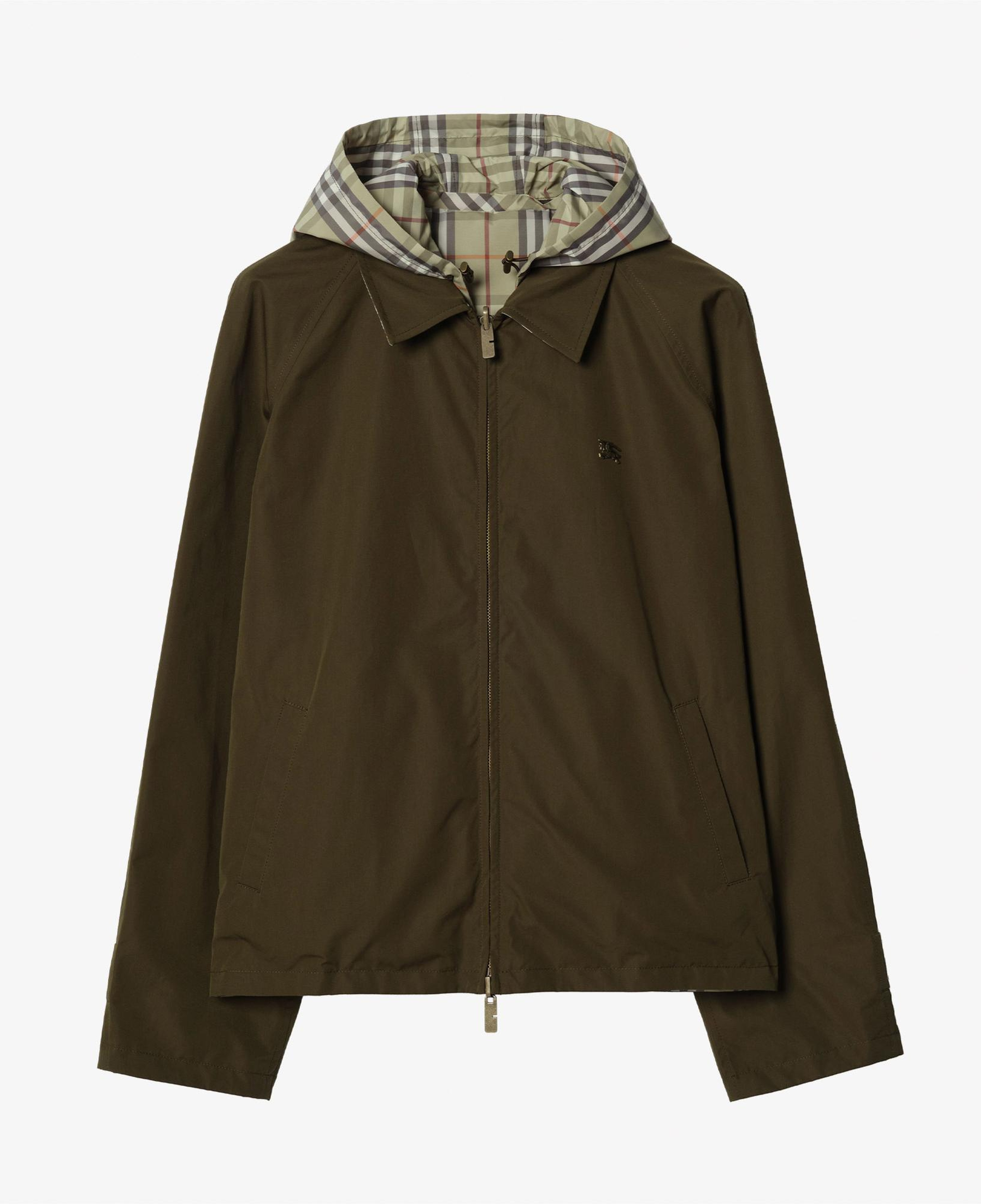 Burberry Reversible Check Cotton Erkek Haki Mont