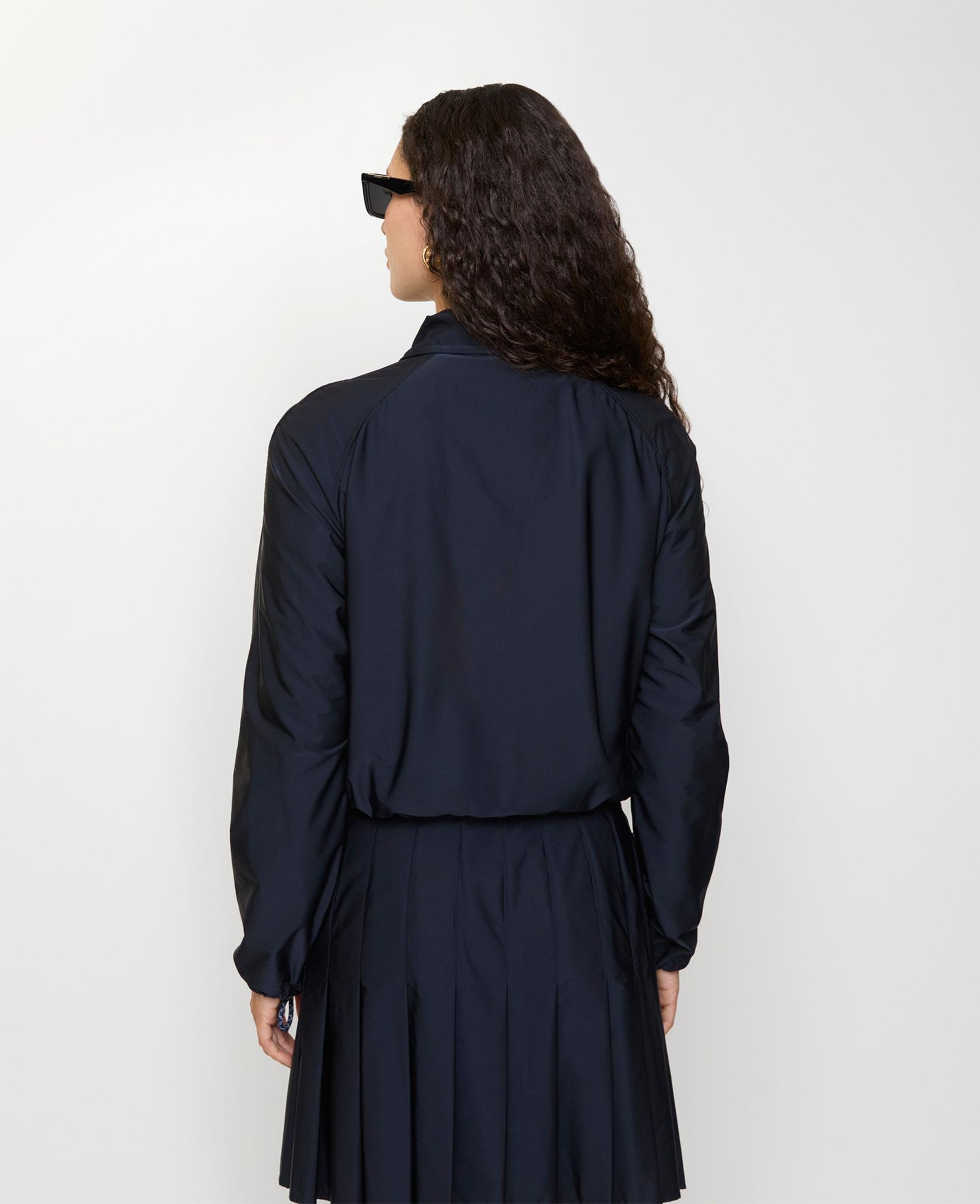 Burberry Cropped Newcott Hooded Kadın Lacivert Mont