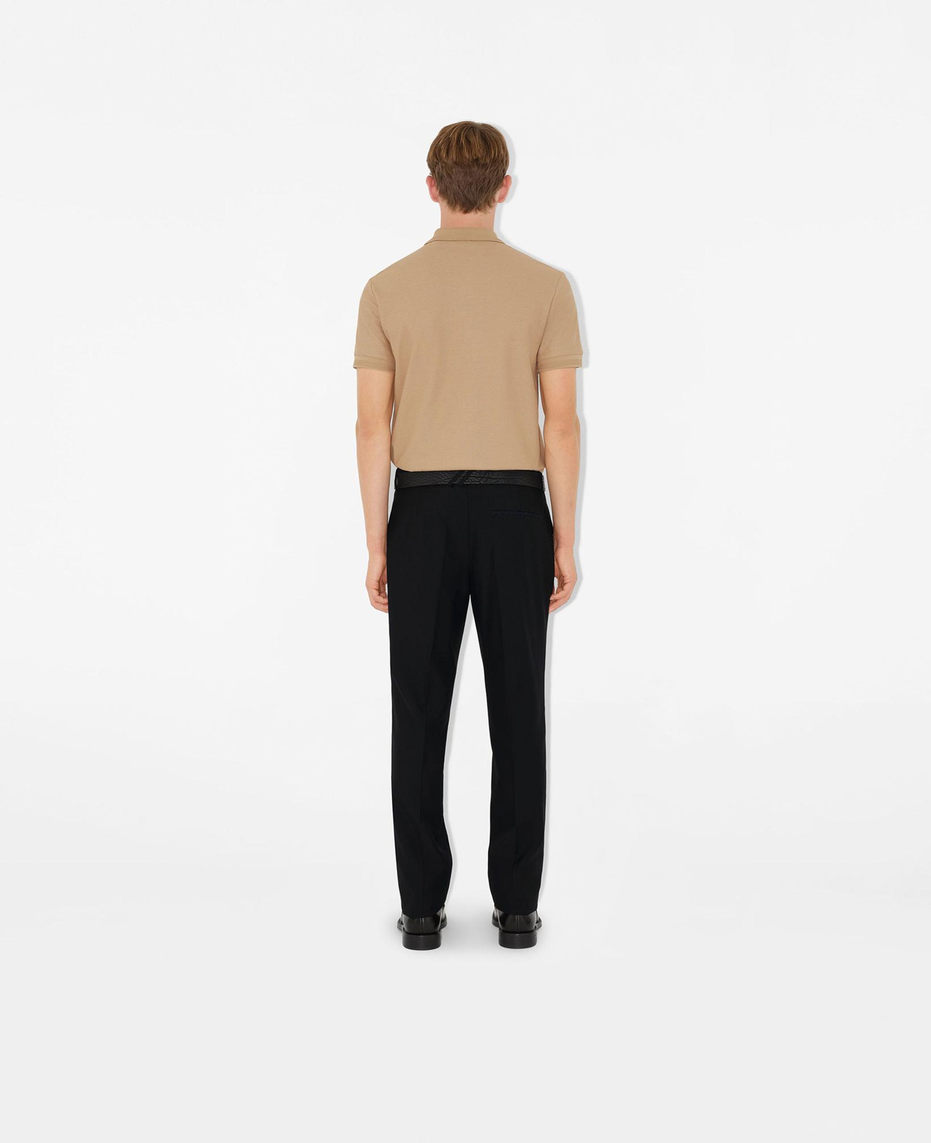 Burberry Cotton Erkek Bej Polo