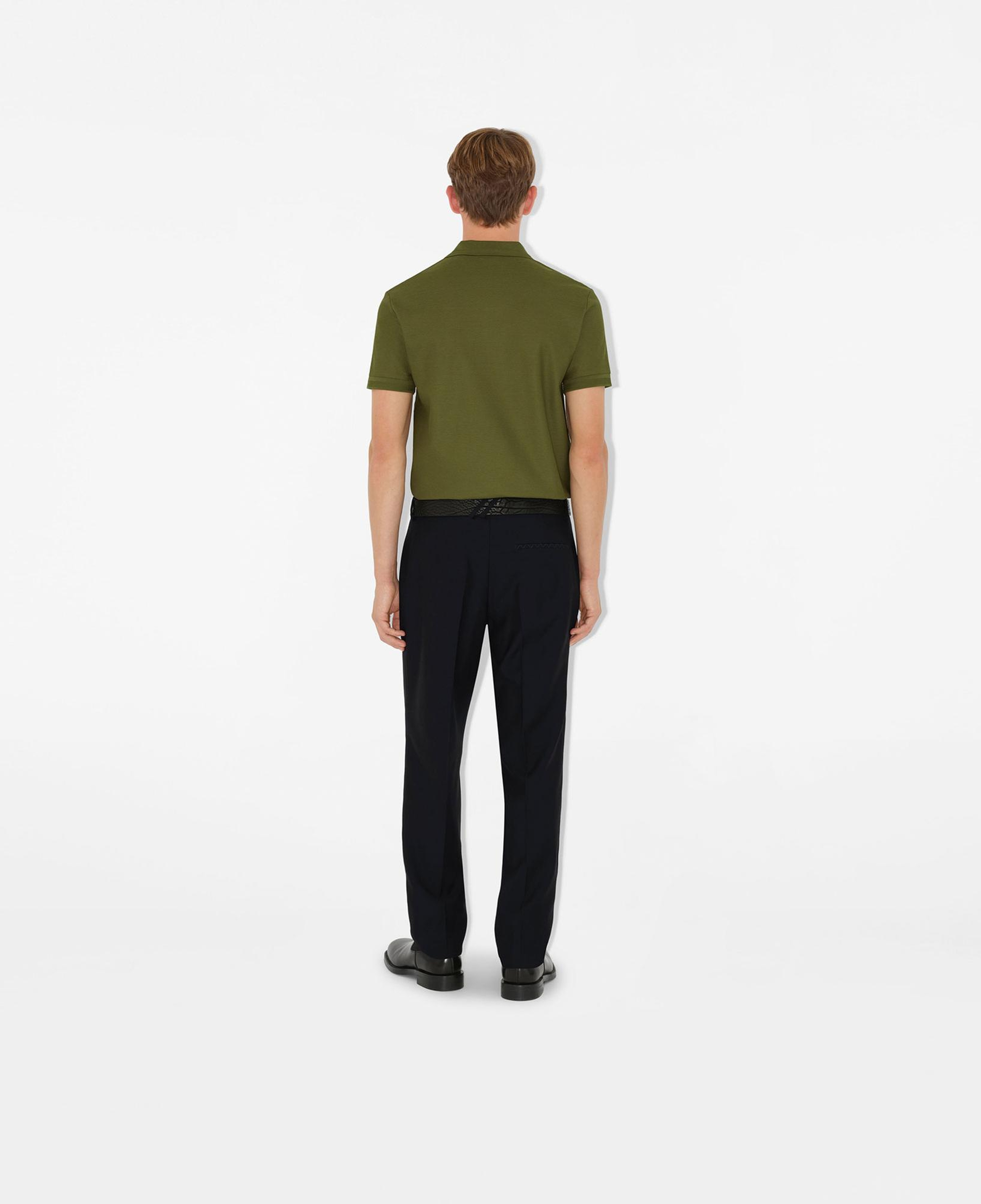 Burberry Cotton Erkek Haki Polo
