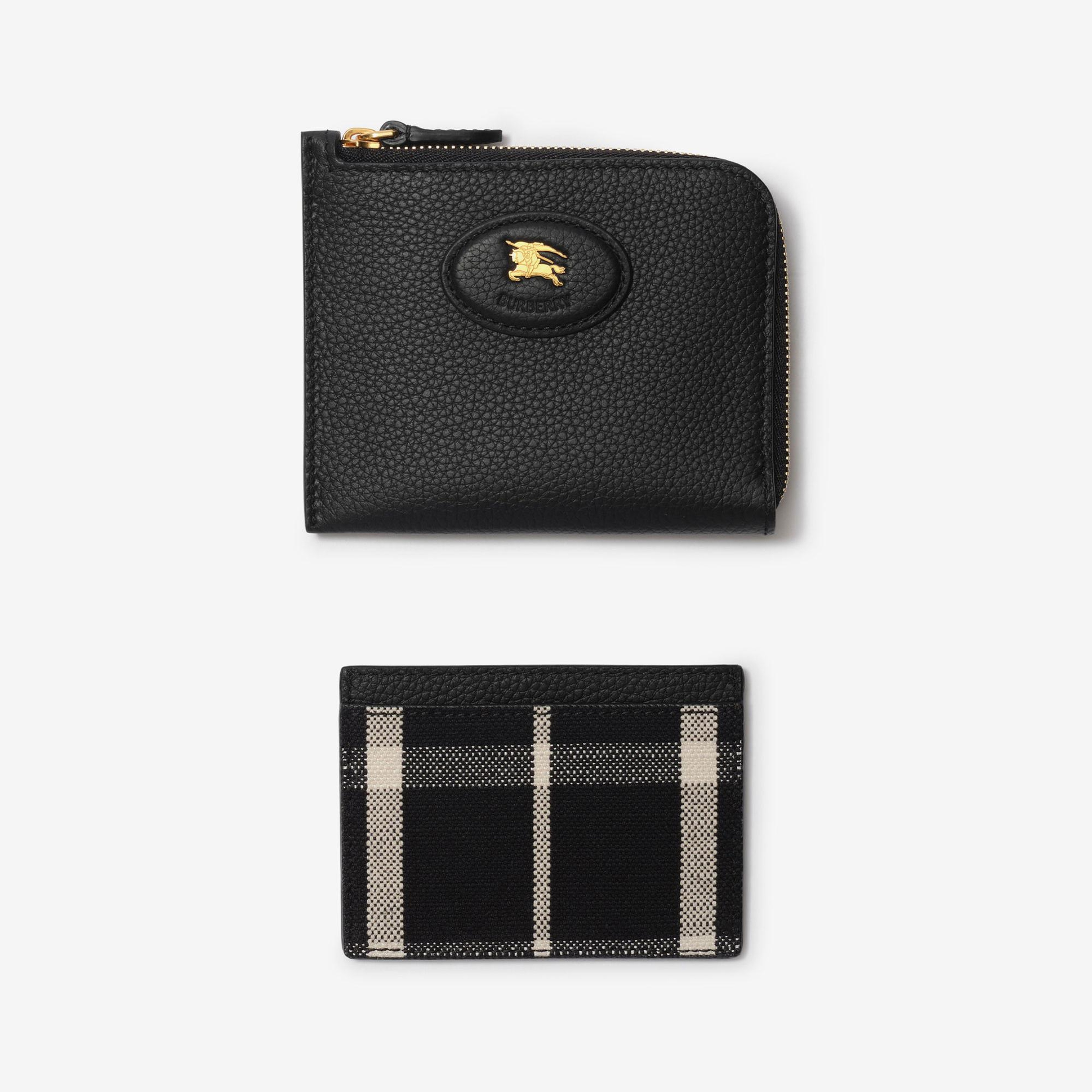 Burberry Bloomsbury Zip Kadın Siyah Kartlık