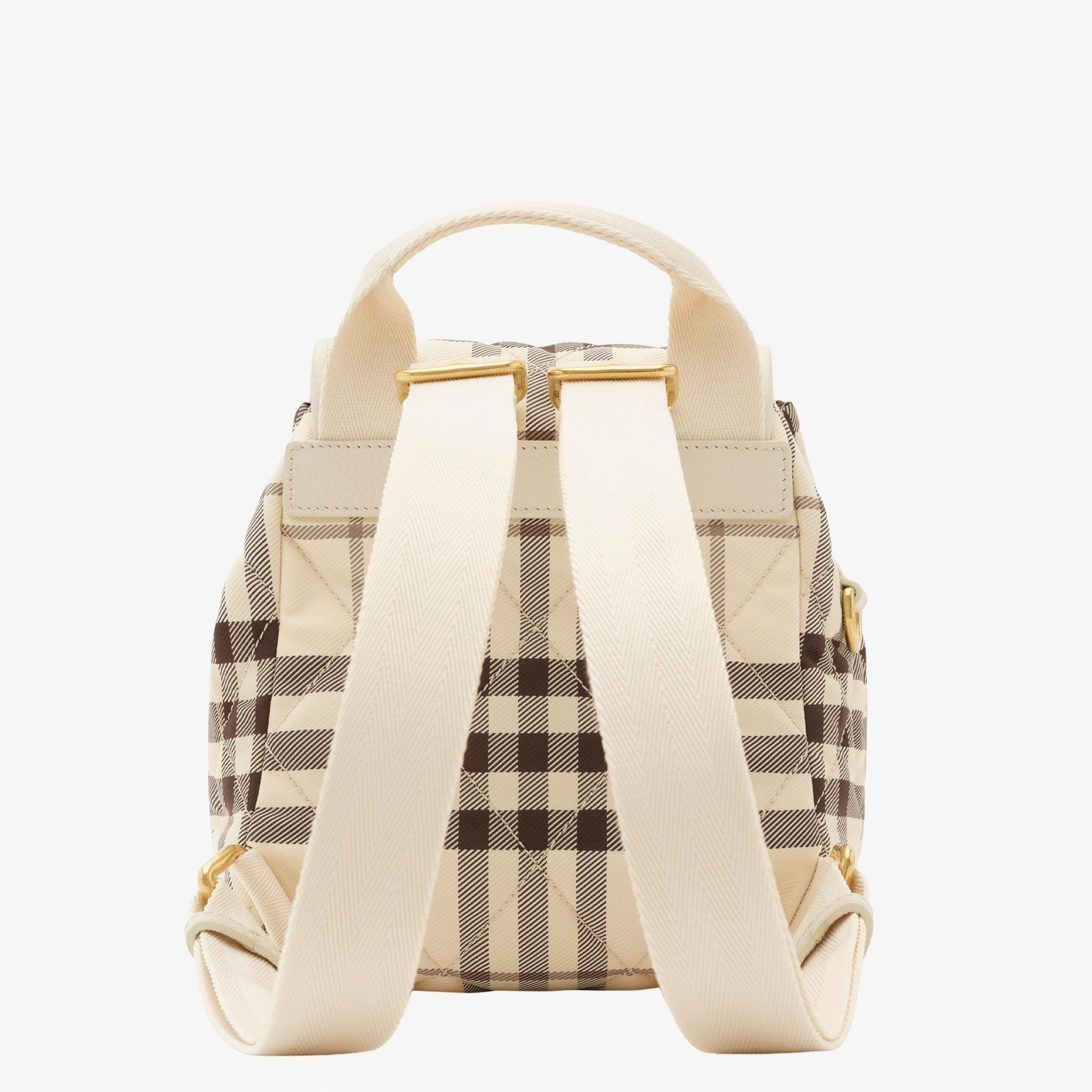 Burberry Mini Horseshoe Kadın Bej Sırt Çantası