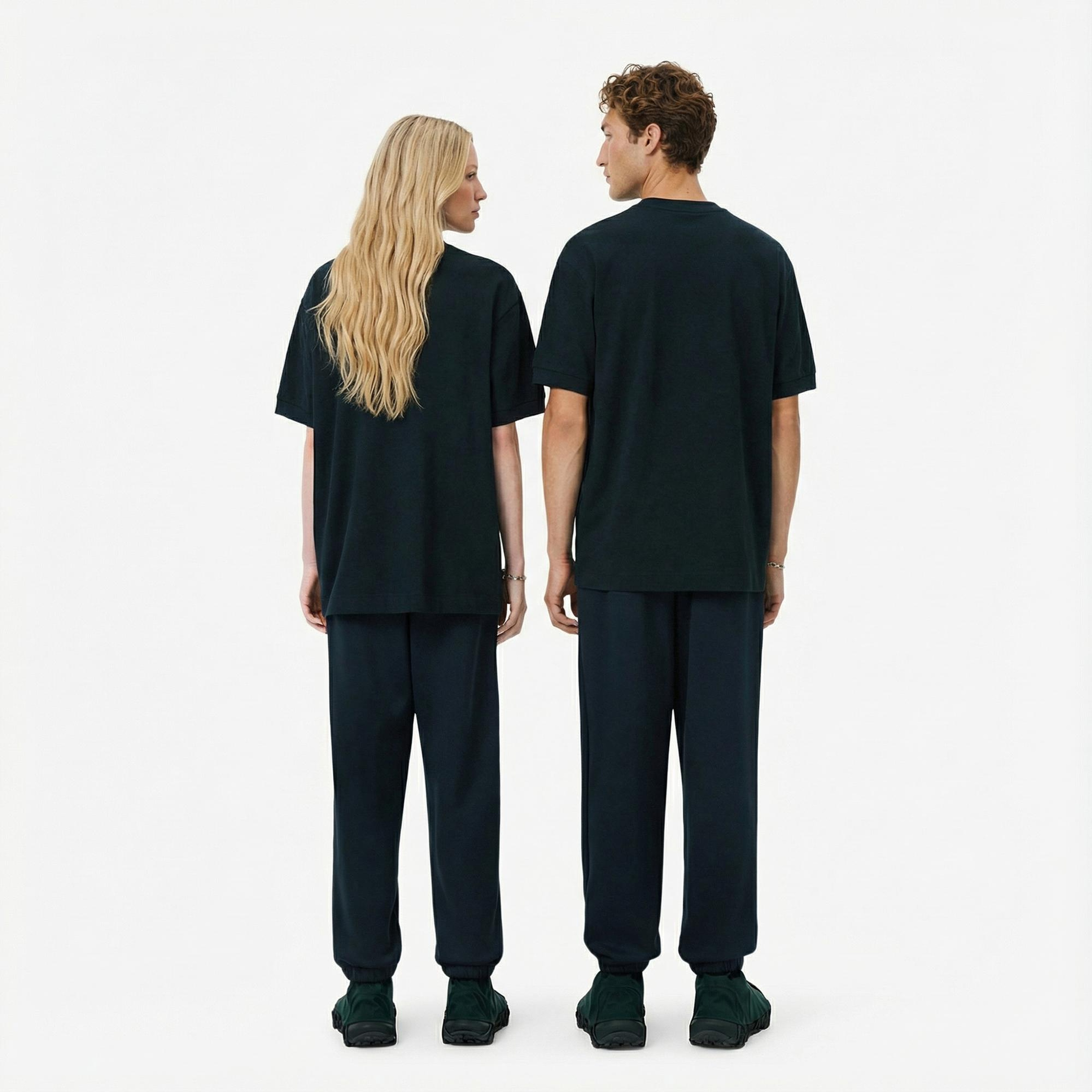 Lacoste Runway Unisex Loose Fit Koyu Yeşil Eşofman Altı