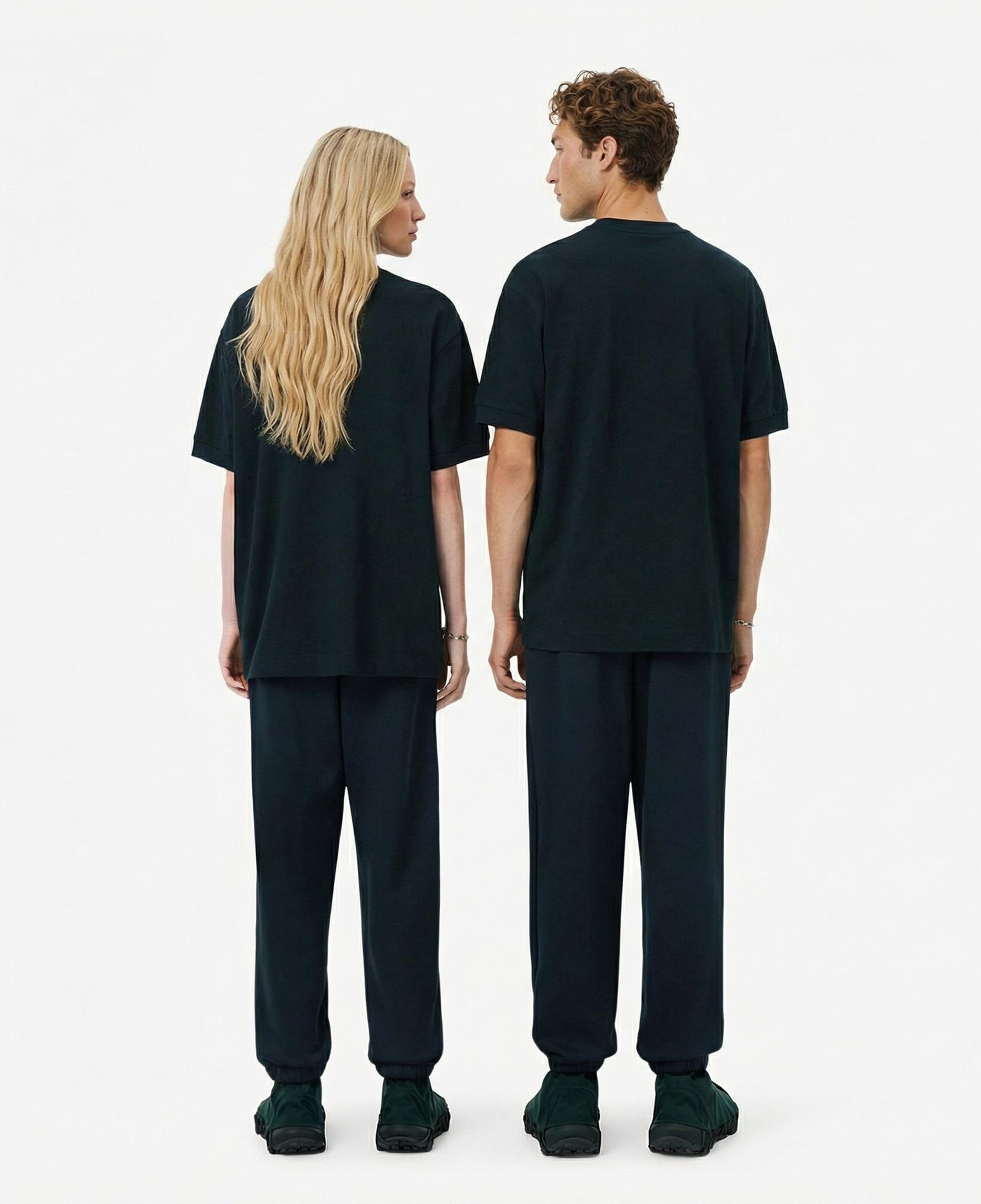 Lacoste Runway Unisex Loose Fit Koyu Yeşil Eşofman Altı