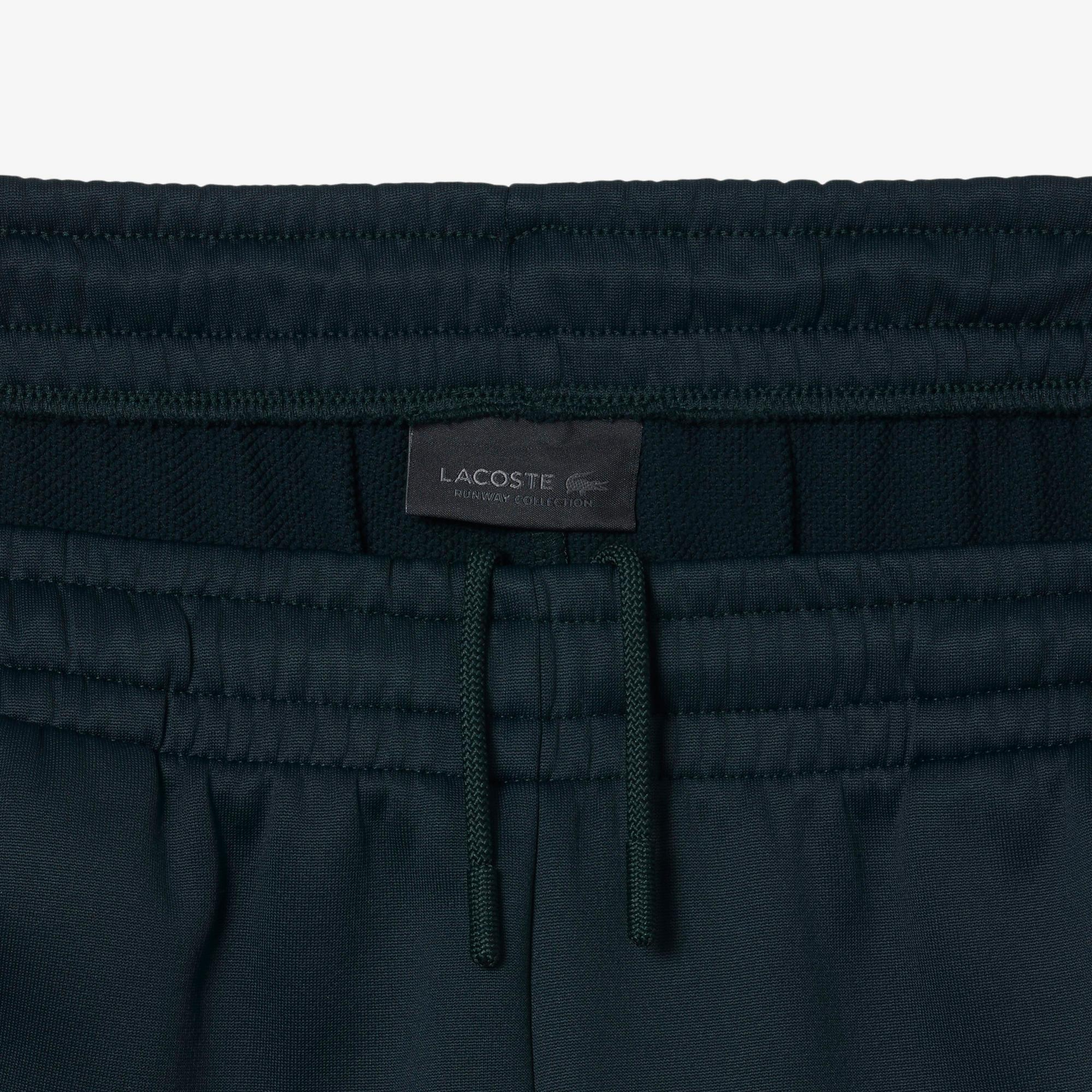 Lacoste Runway Unisex Loose Fit Koyu Yeşil Eşofman Altı