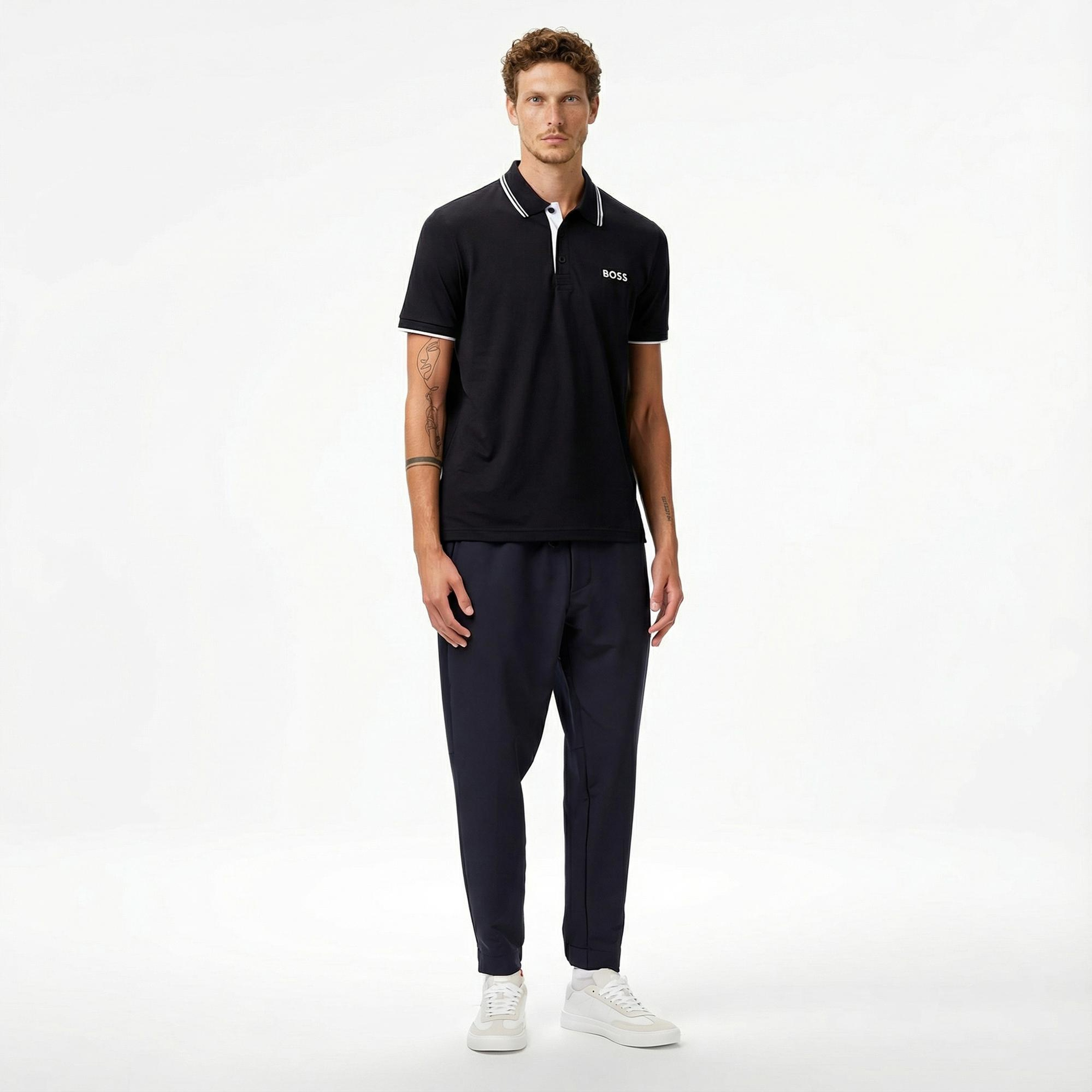 Boss Paddy Pro Erkek Koyu Mavi Polo