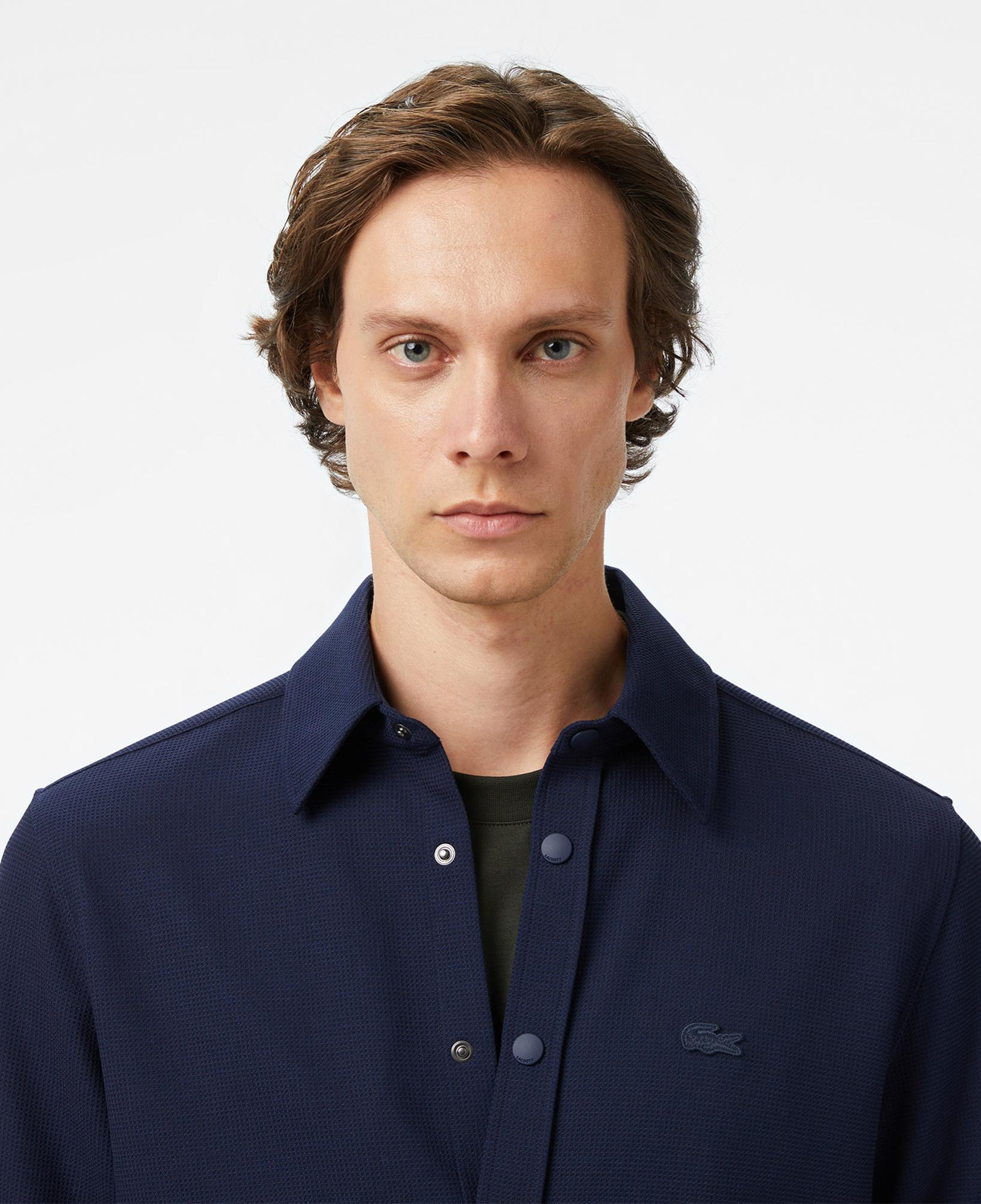 Lacoste Erkek Regular Fit Lacivert Gömlek